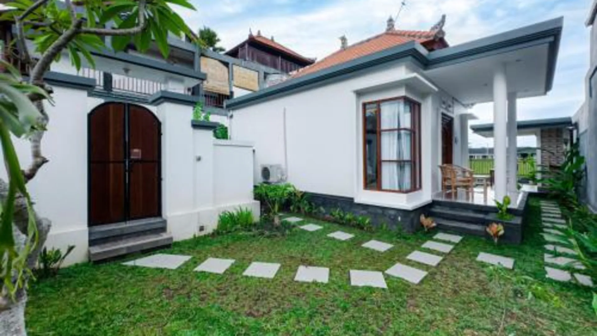 발리 Villa Pakis 3성급 싱글룸 레스토랑