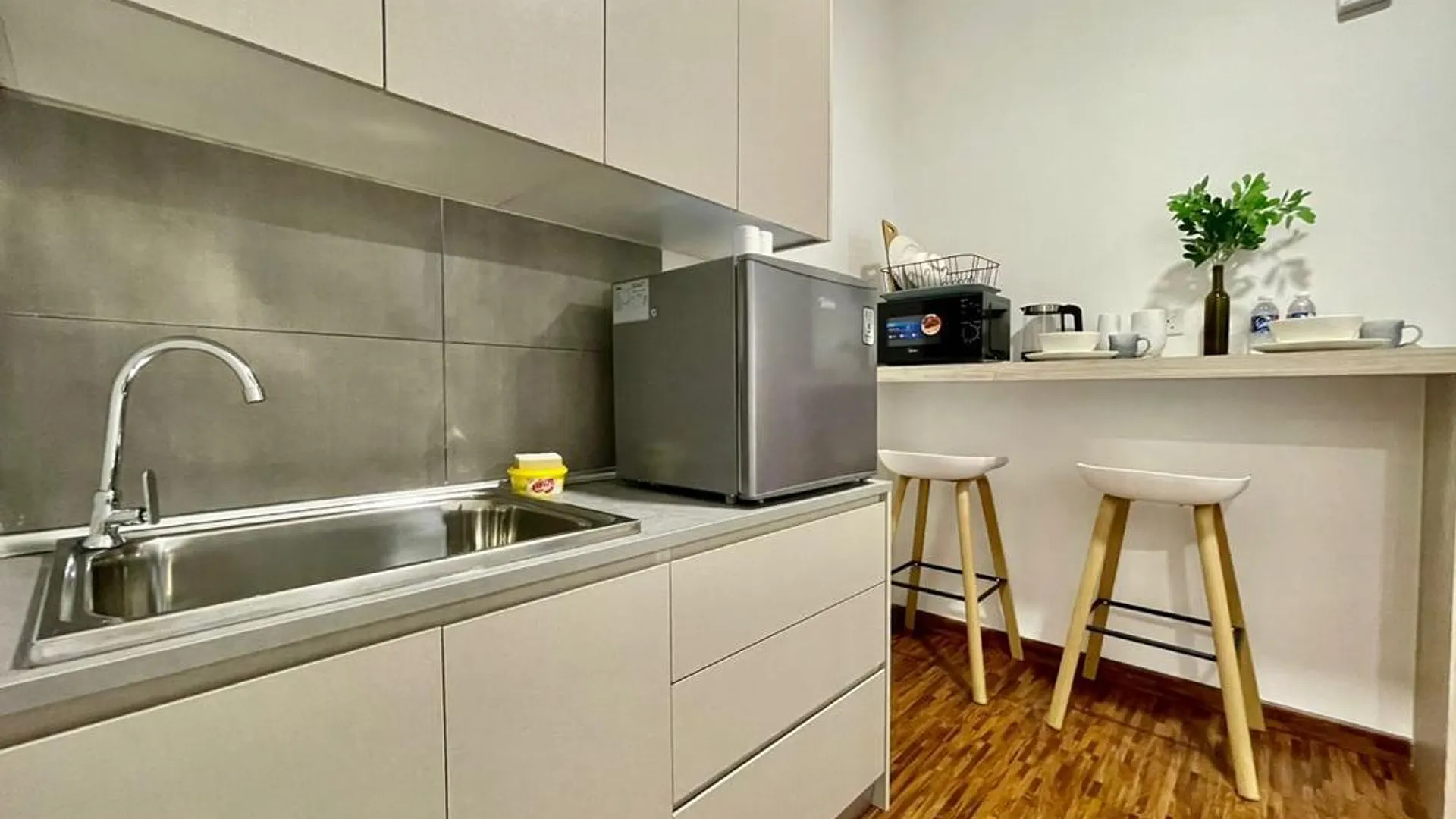 코타키나발루 크파얀의 아파트먼트 (400m², 침실 1개, 프라이빗 욕실 1개) 3성급 싱글룸 외관