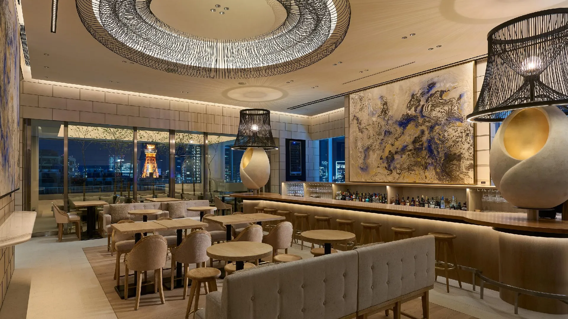 도쿄 / 동경 미쓰이 가든 호텔 롯폰기 도쿄 프리미어 5성급 호텔 레스토랑