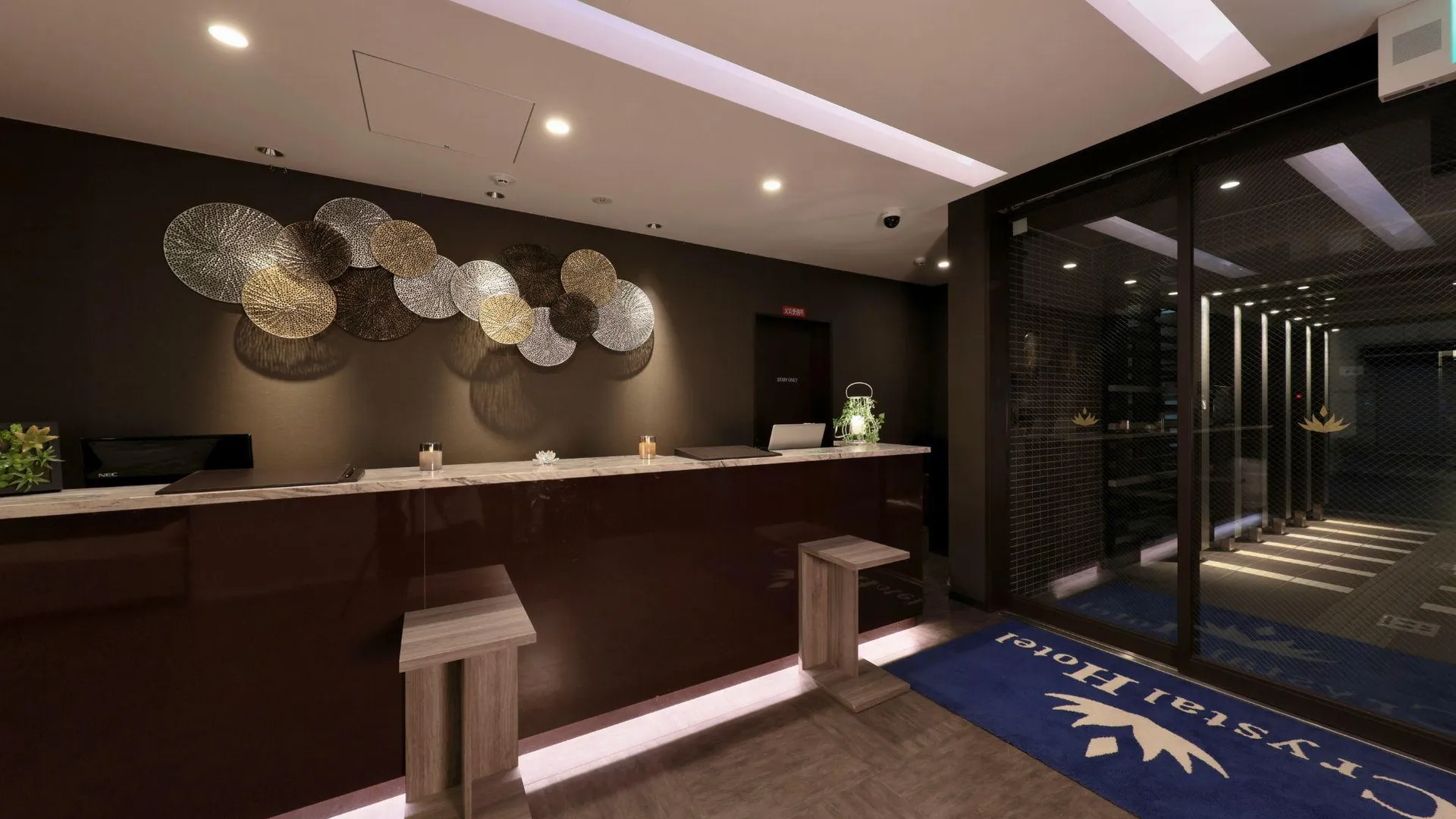 오사카 Doutonbori Crystal Hotel 3성급 호텔 수영장