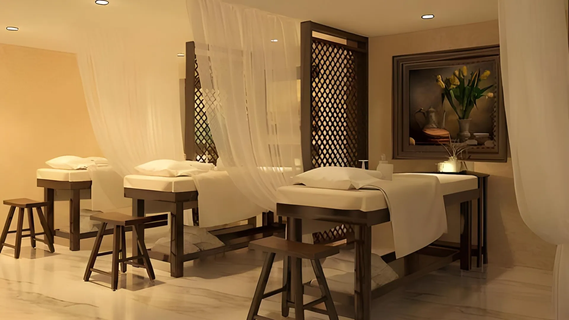 하노이 자 코스모 호텔 앤 스파 3성급 호텔 로비