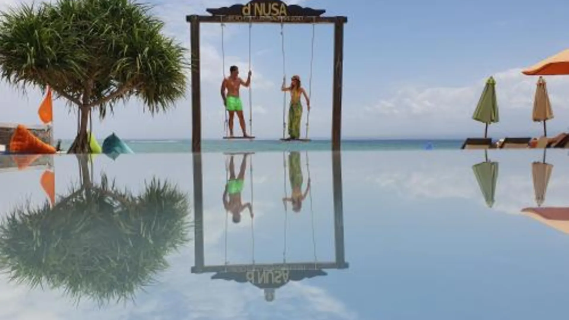 발리 d'Nusa Beach Club and Resort 4성급 호텔 객실