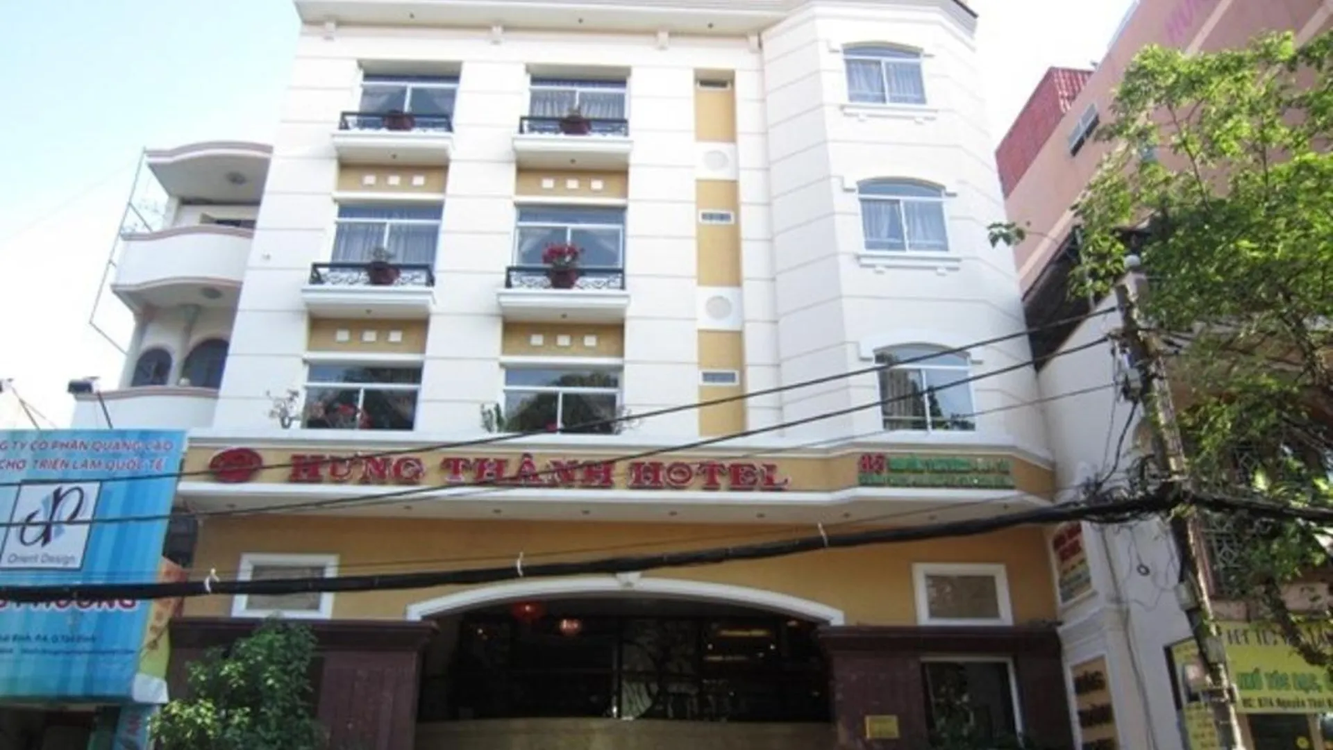 호치민 훙 탄 호텔 2성급 호텔 외관