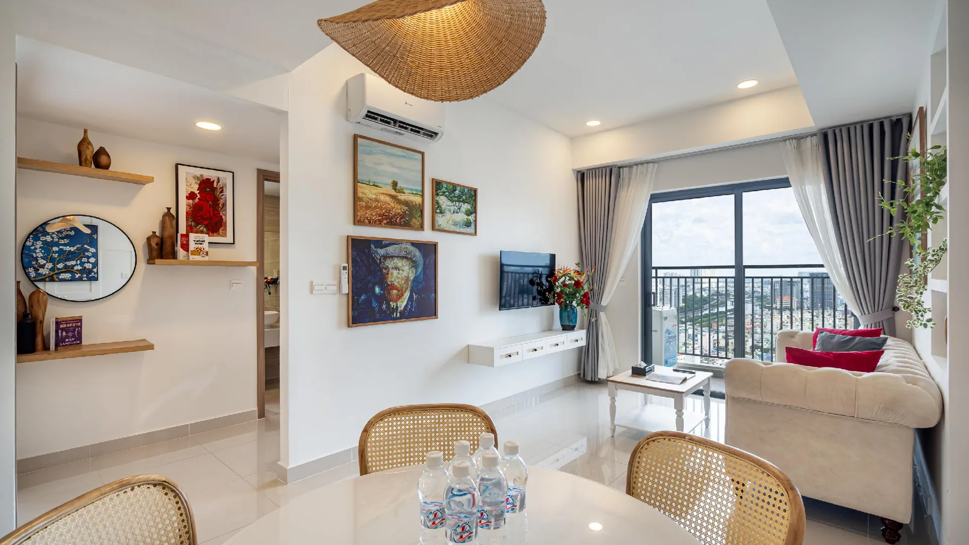 호치민 소호 레지던스 앤 호텔 4성급 호텔 로비