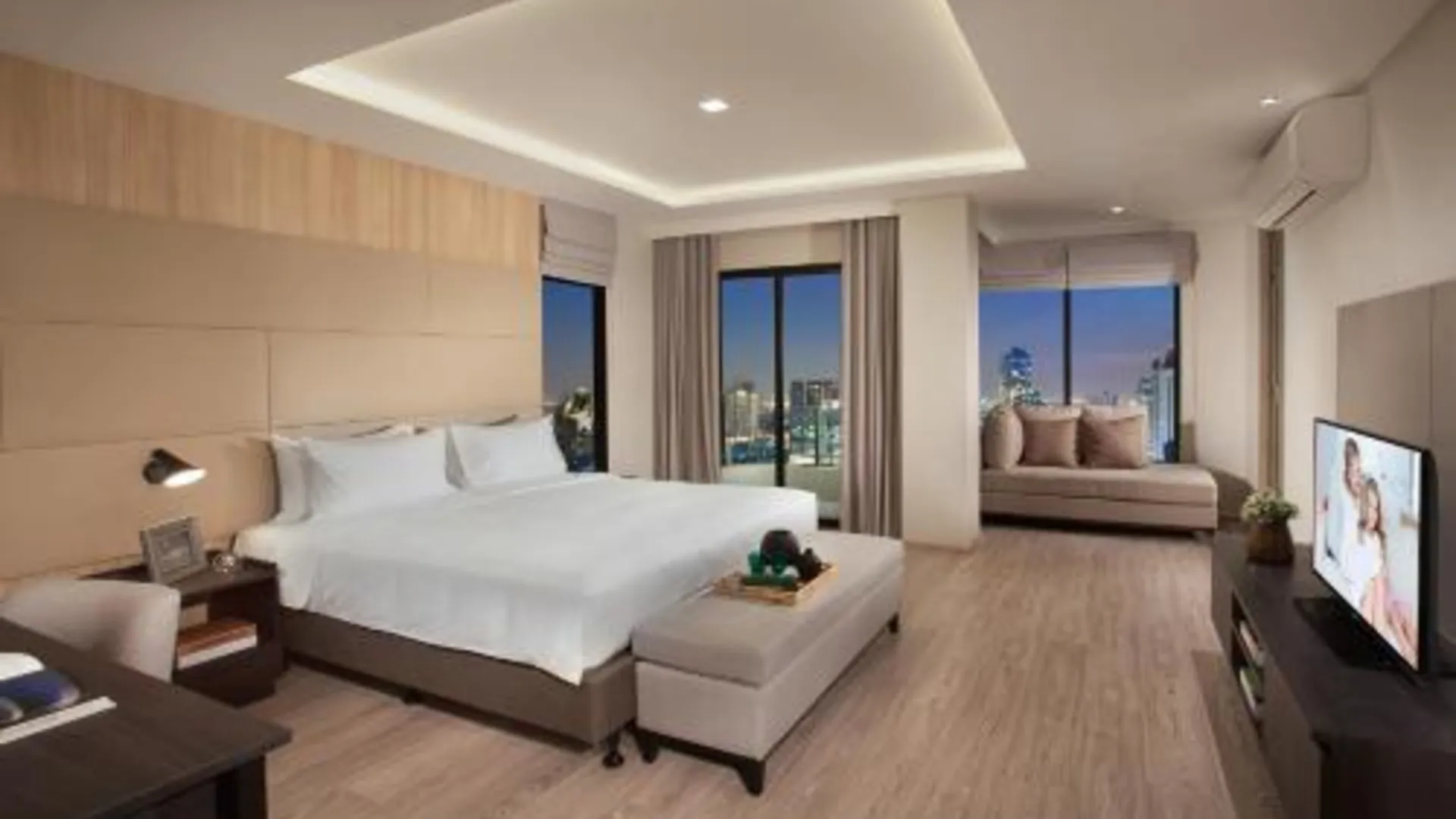 방콕 서머셋 에카마이 방콕 4성급 호텔 스위트룸