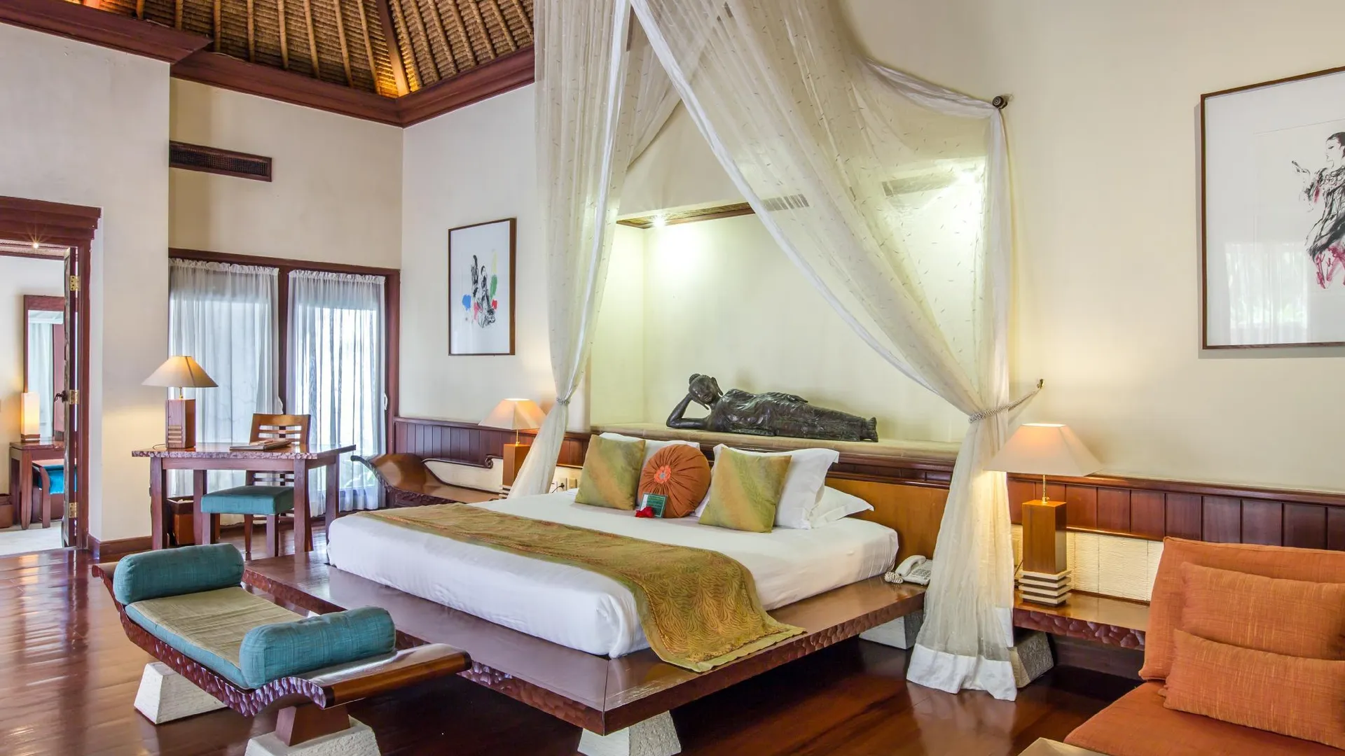 발리 아르마 뮤지엄 리조트 앤 빌라 4성급 호텔 전망