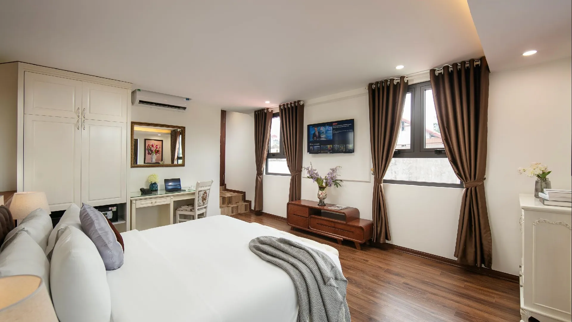 하노이 트랑트랑 럭셔리 호텔 4성급 호텔 스위트룸