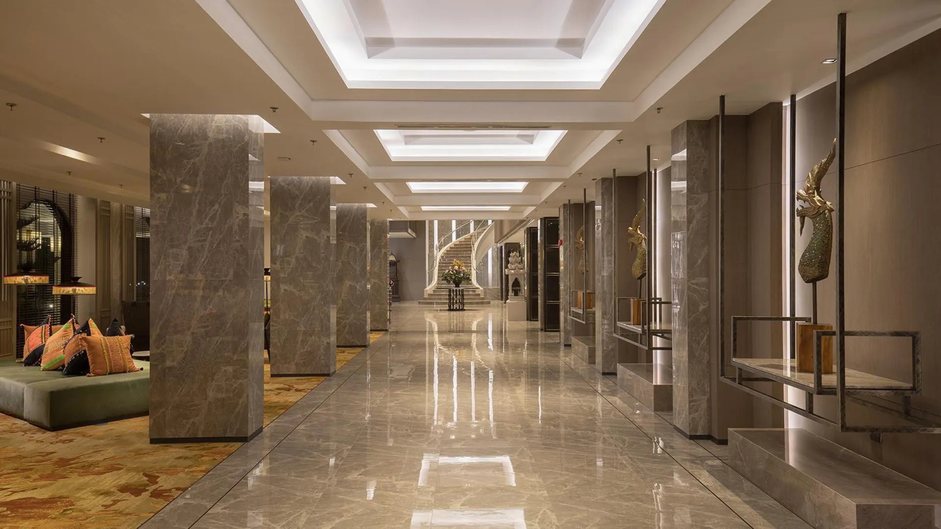 치앙라이 더 헤리티지 치앙라이 호텔 앤 컨벤션 4성급 호텔 로비