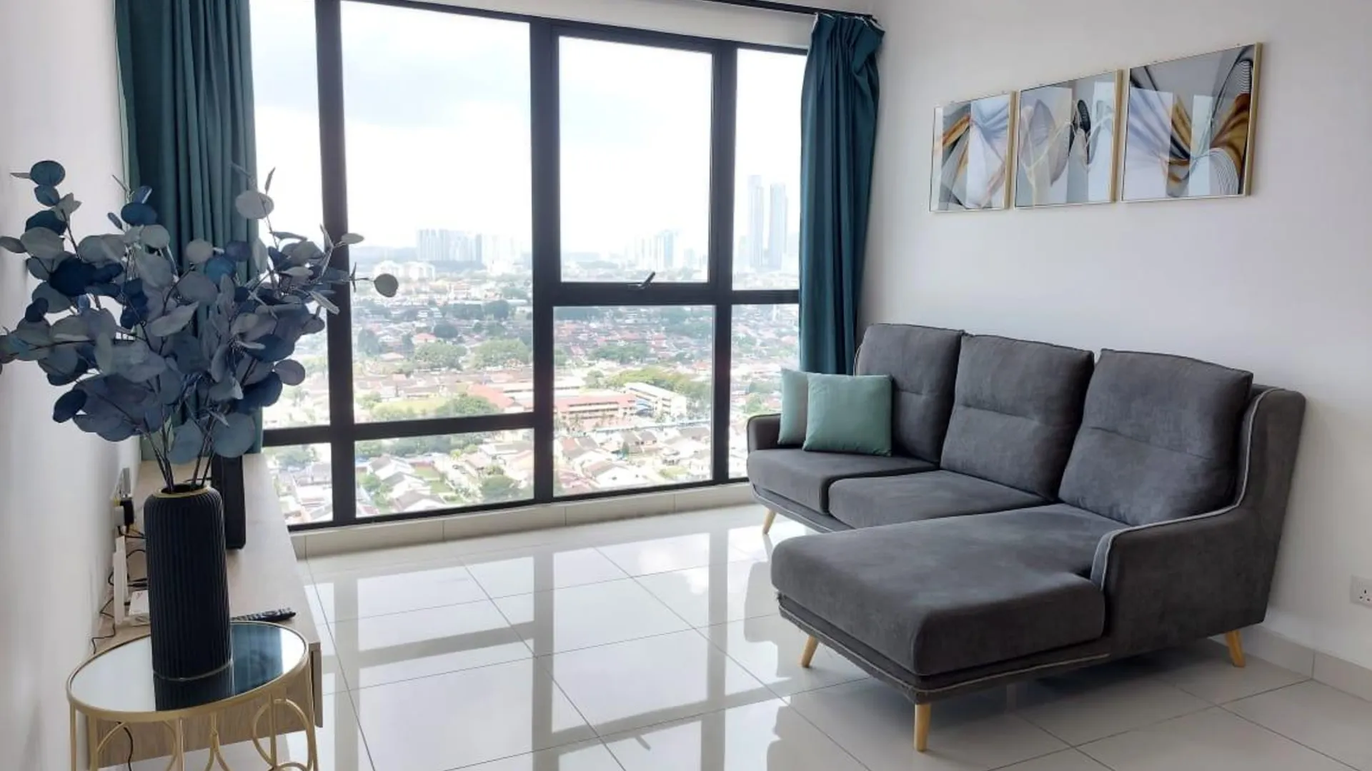 조호바루 / 조호르바루 수투랑바루의 아파트먼트 (84m², 침실 2개, 프라이빗 욕실 2개) 3성급 싱글룸 스위트룸