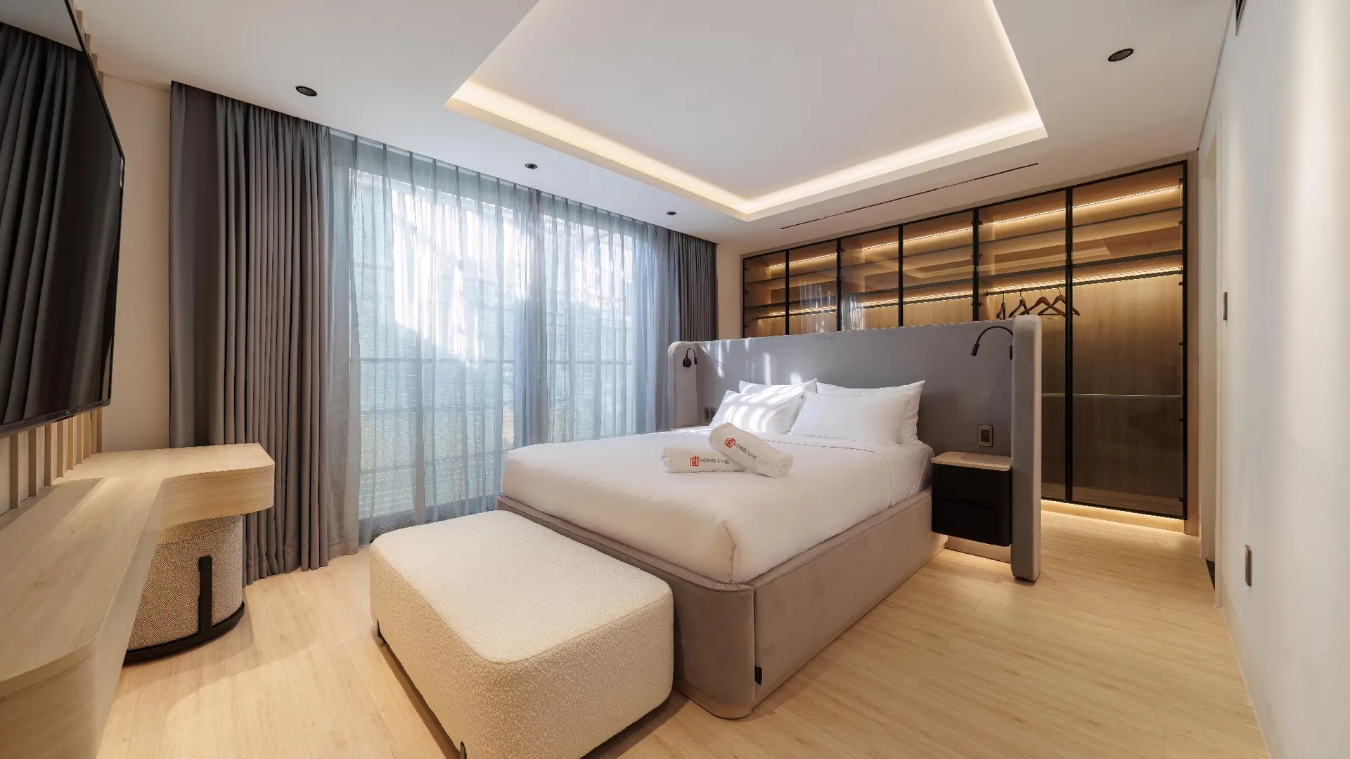 호치민 디 에이하우스 빌딩 5성급 호텔 객실