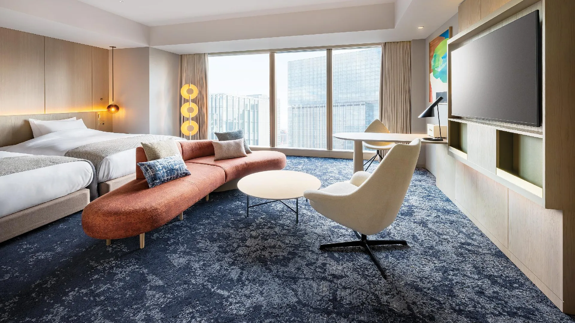 오사카 호텔 한큐 그란레스파이어 5성급 호텔 스위트룸