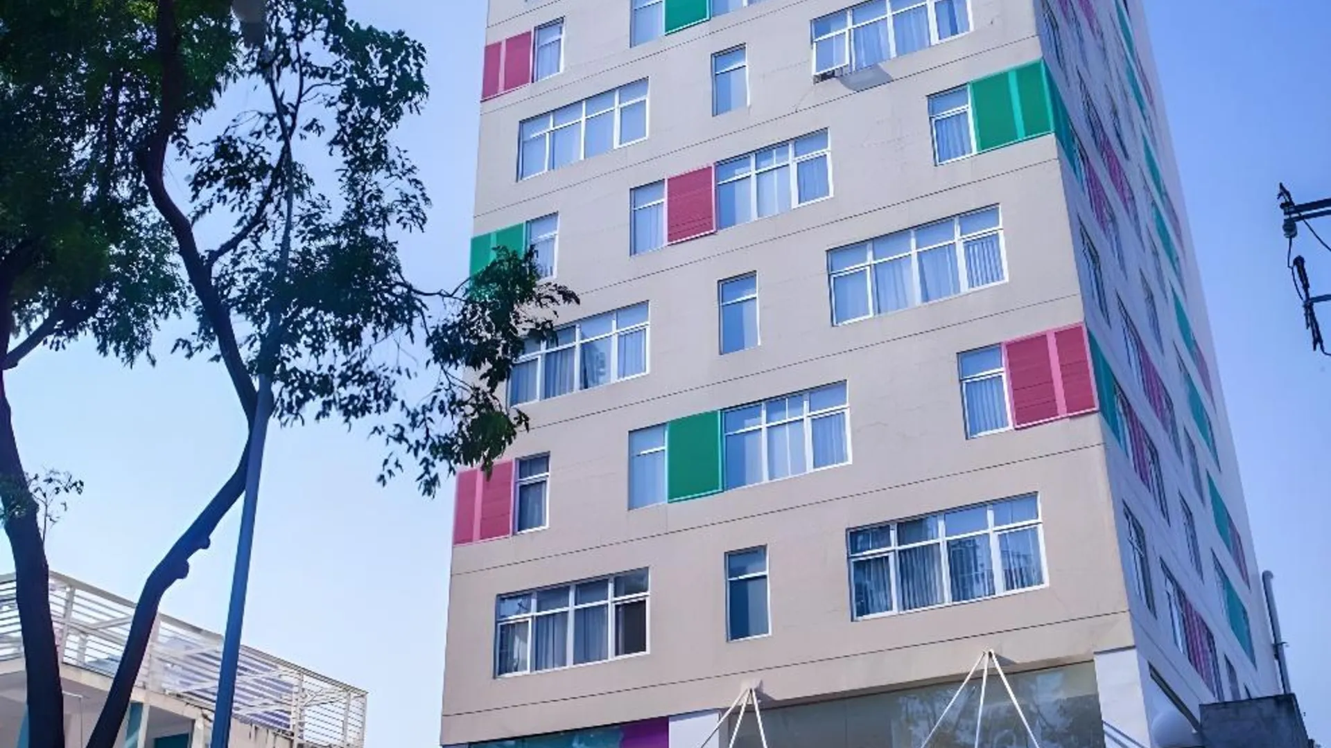 호치민 엠 호텔 사이공 3성급 호텔 전망