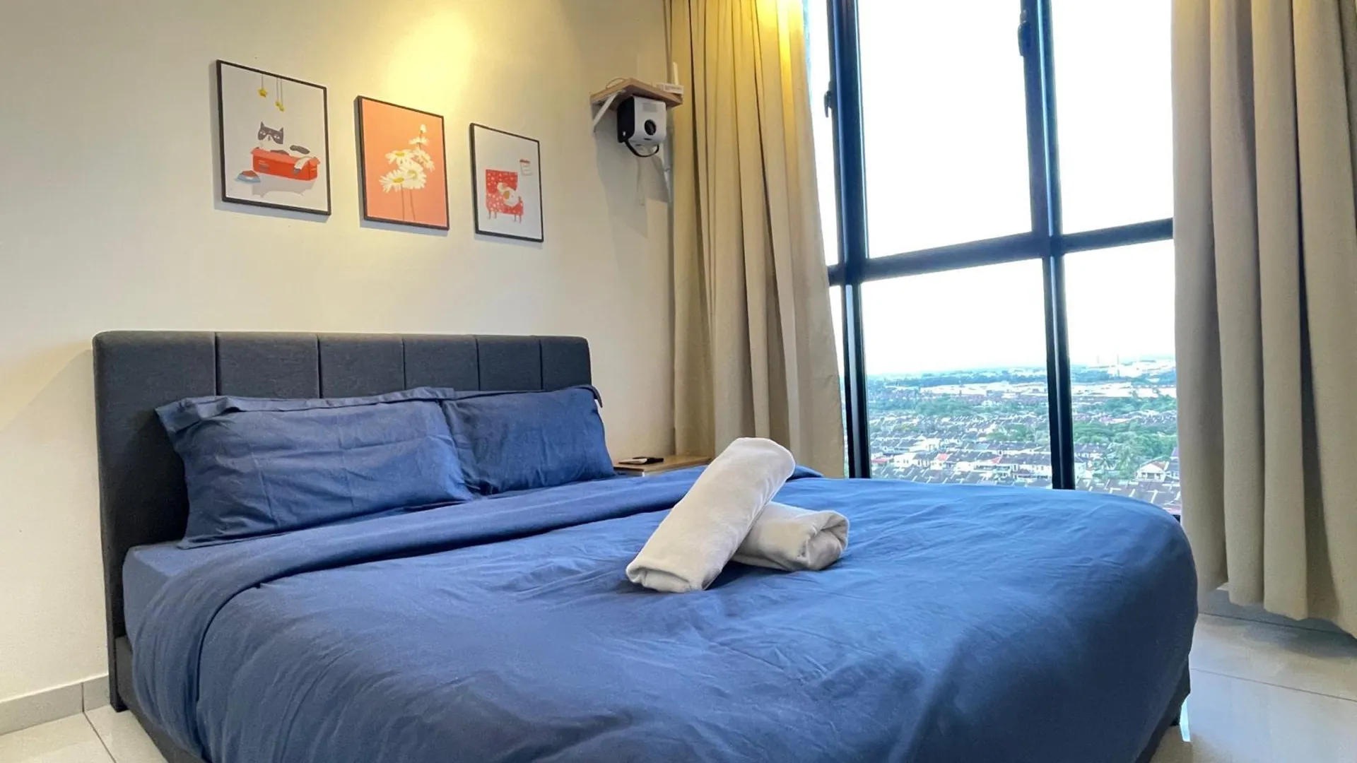 조호바루 / 조호르바루 스쿠다이의 스튜디오 아파트먼트 (m², 프라이빗 욕실 1개) 3성급 싱글룸 스위트룸