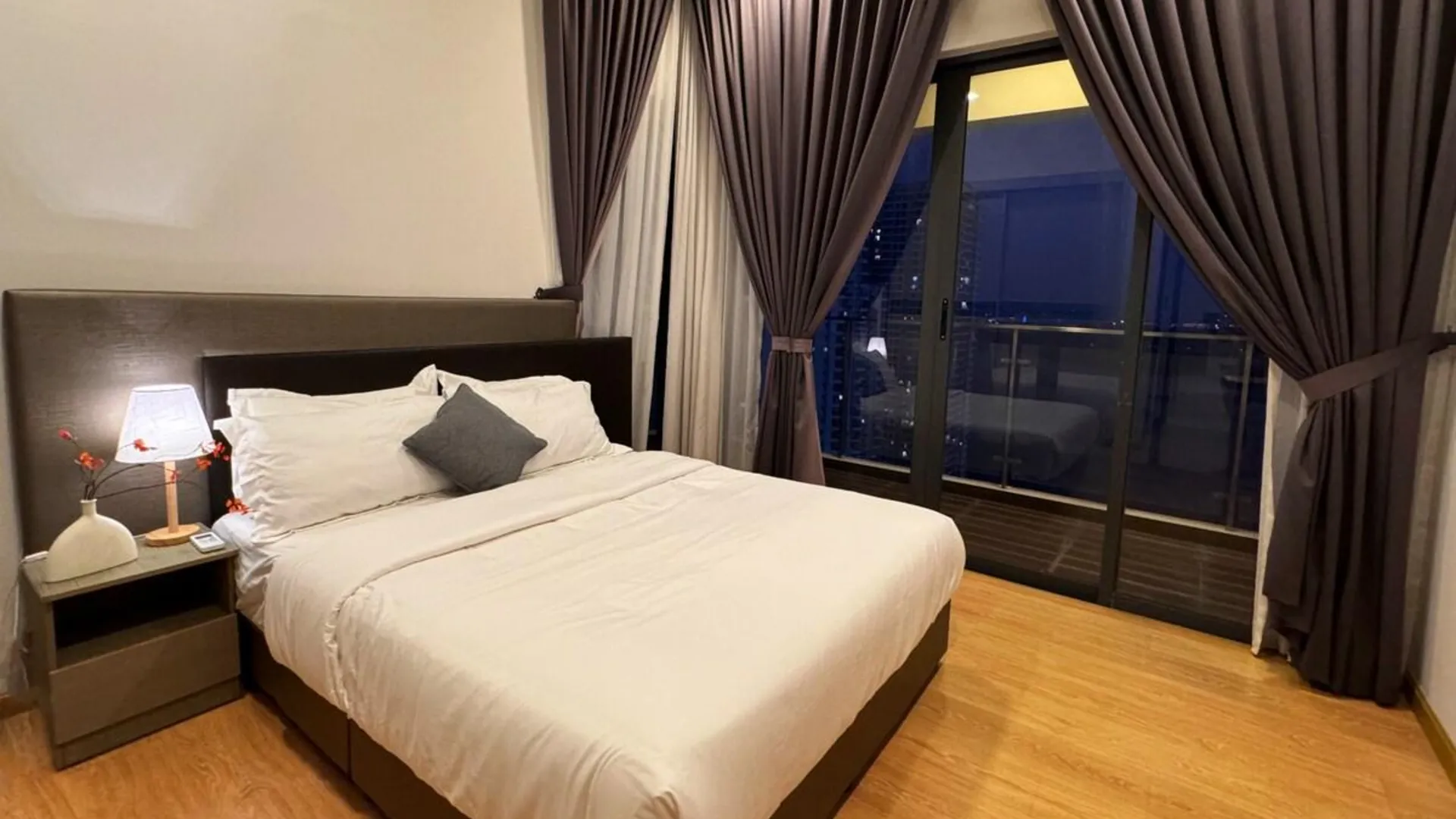 조호바루 / 조호르바루 당가베이의 아파트먼트 (100m², 침실 3개, 프라이빗 욕실 3개) 2성급 싱글룸 스위트룸