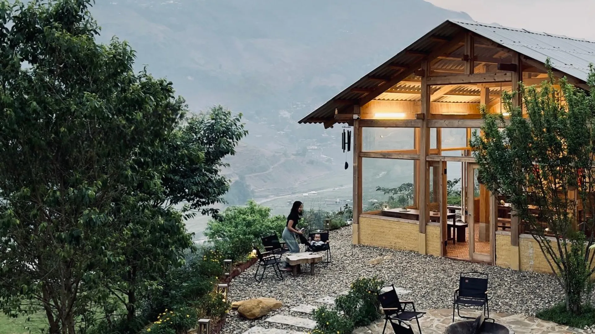 사파 Ap 리트리트 - 타 반스 힐 4성급 호텔 로비