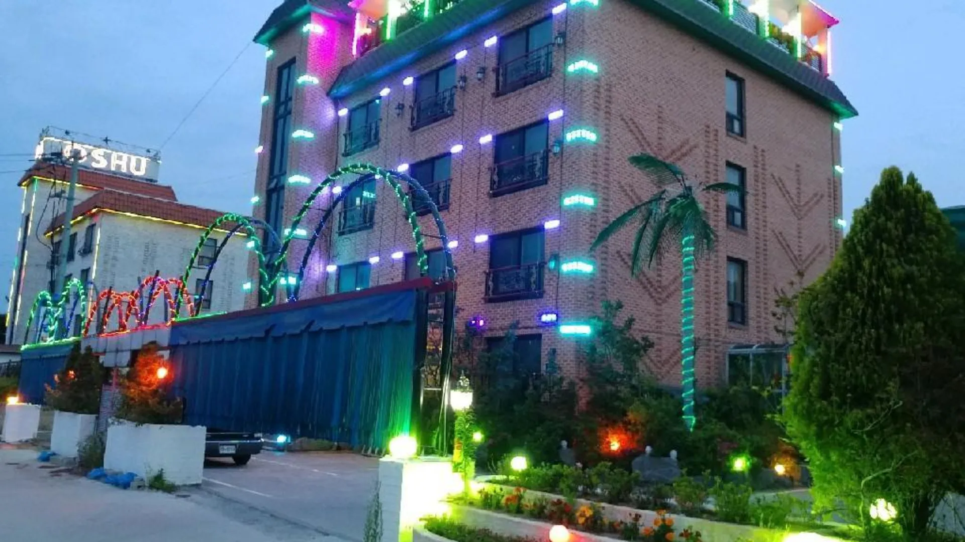 태안 안면도 해송 호텔 로비