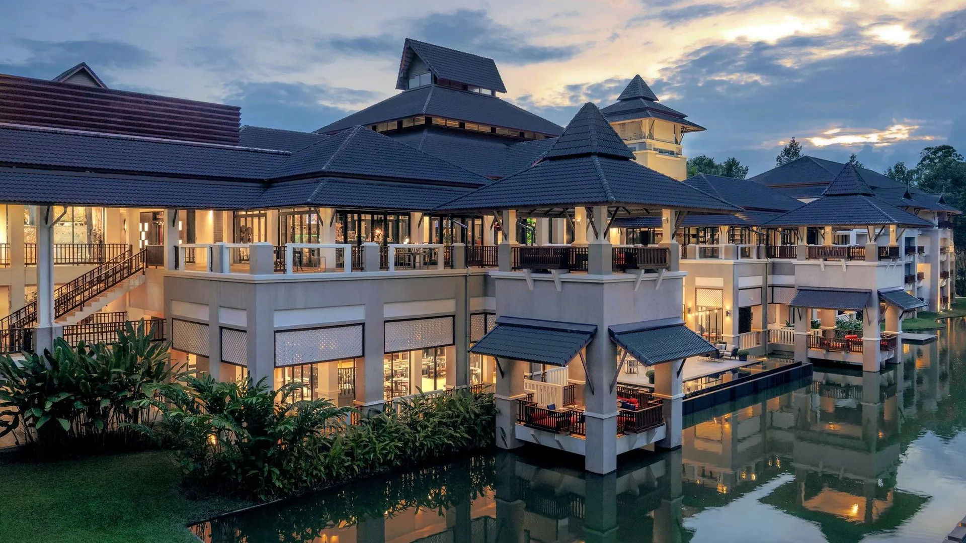 치앙라이 르 메르디앙 치앙라이 리조트, 태국 5성급 호텔 외관