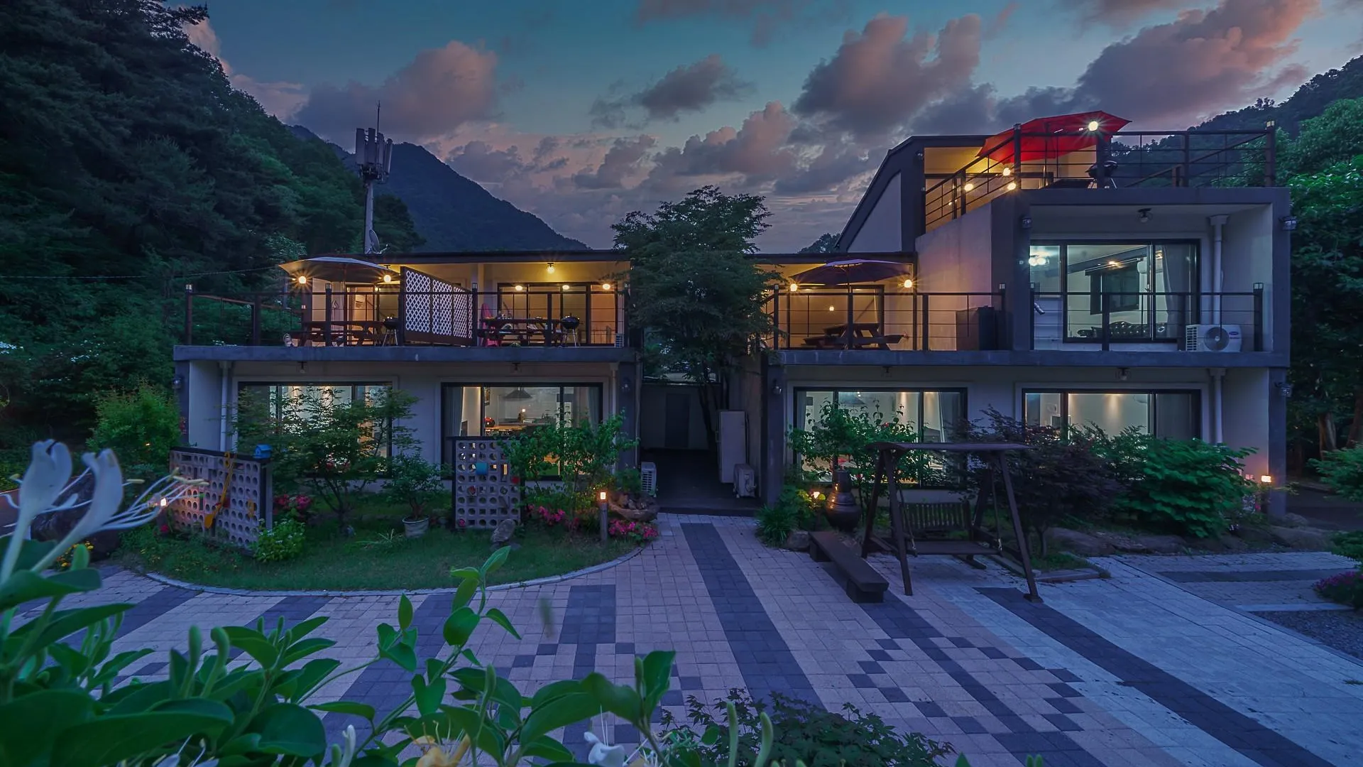 하동 꿈 펜션 3성급 게스트하우스 로비