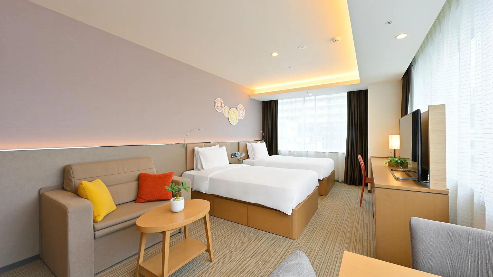 오사카 홀리데이 인 앤 스위트 신오사카 바이 IHG 4성급 호텔 스위트룸