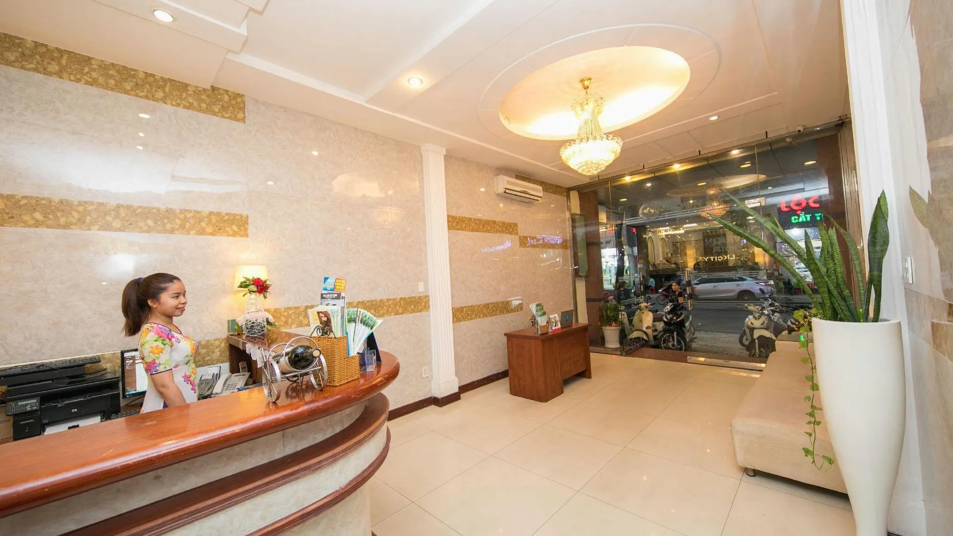 호치민 빌리온 센트럴 호텔 3성급 호텔 객실