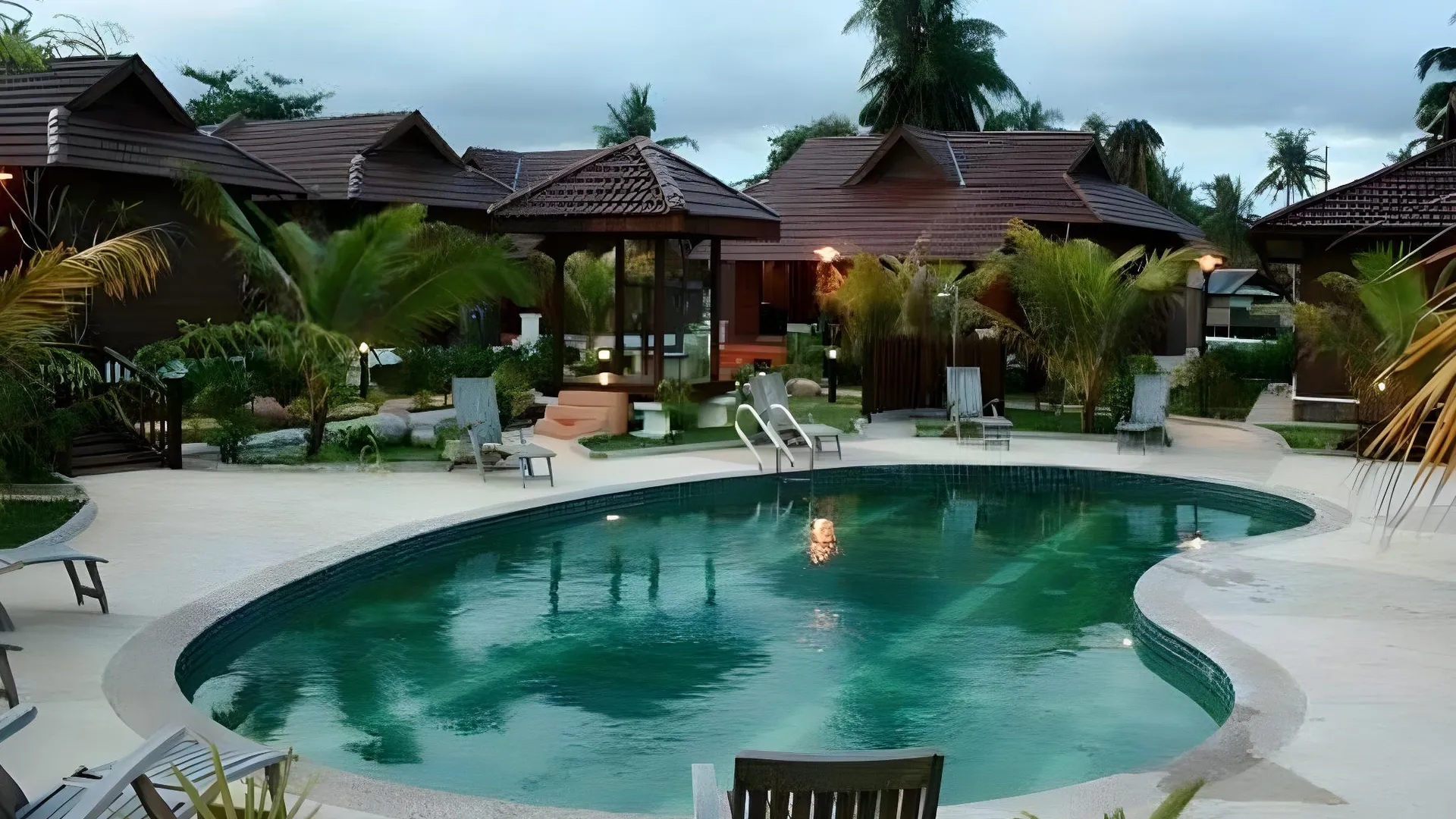 둥군 유렉 비치 리조트 3성급 호텔 객실