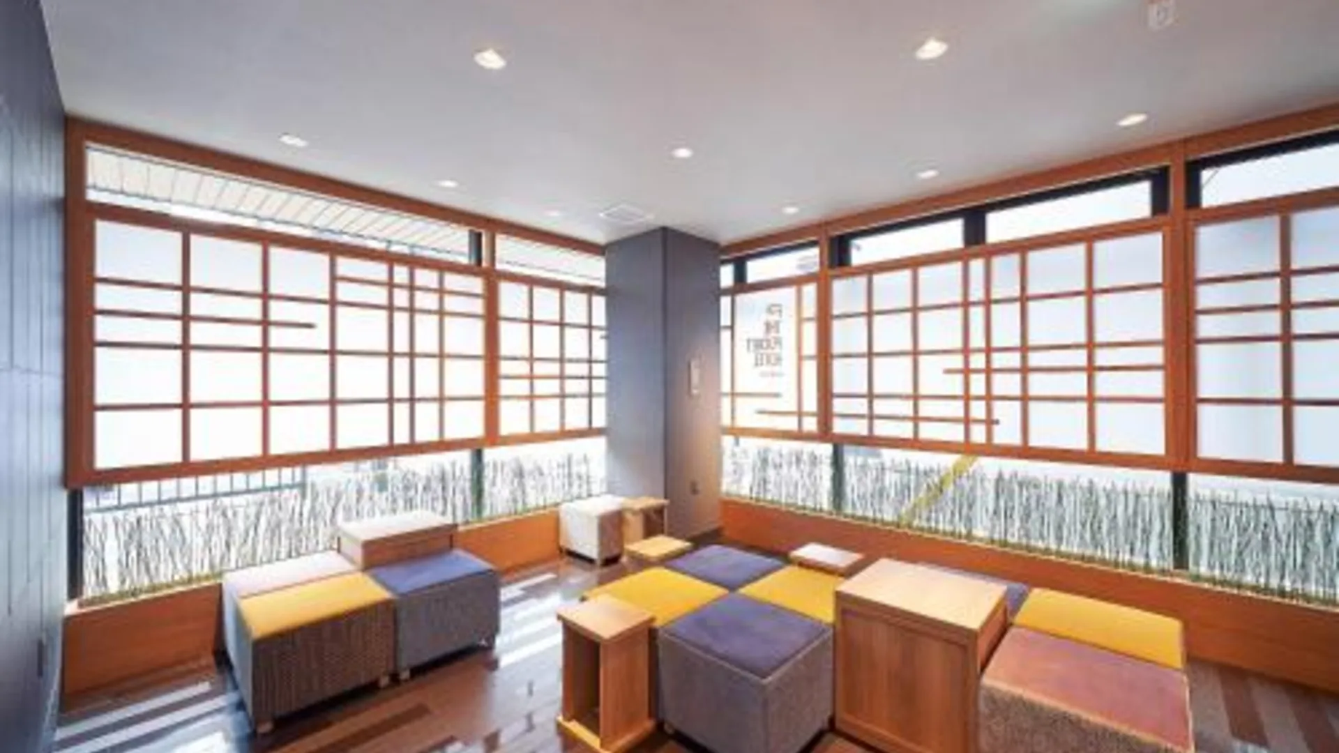 교토 더 포켓 호텔 교토-카라수마고조 - 프라이빗 룸 3성급 호텔 로비