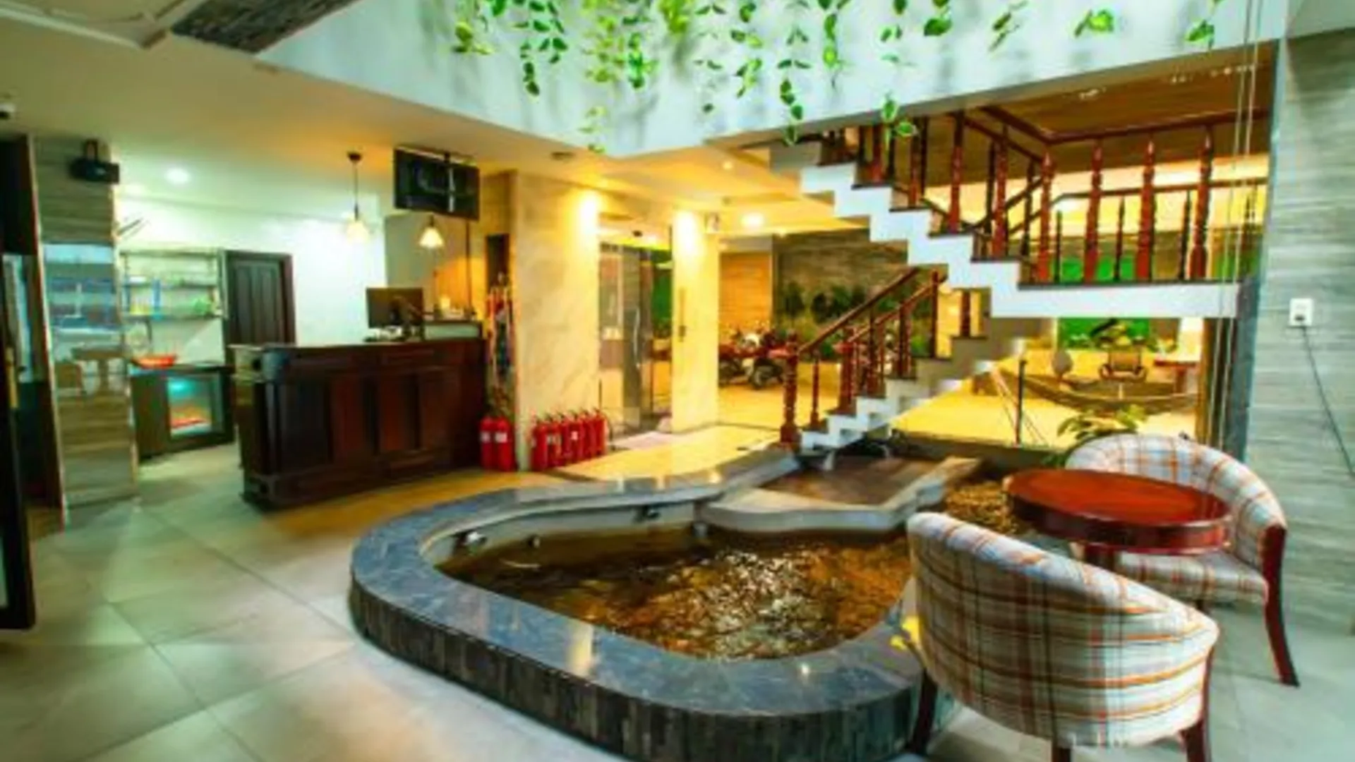 호치민 엠홈 4성급 호텔 로비