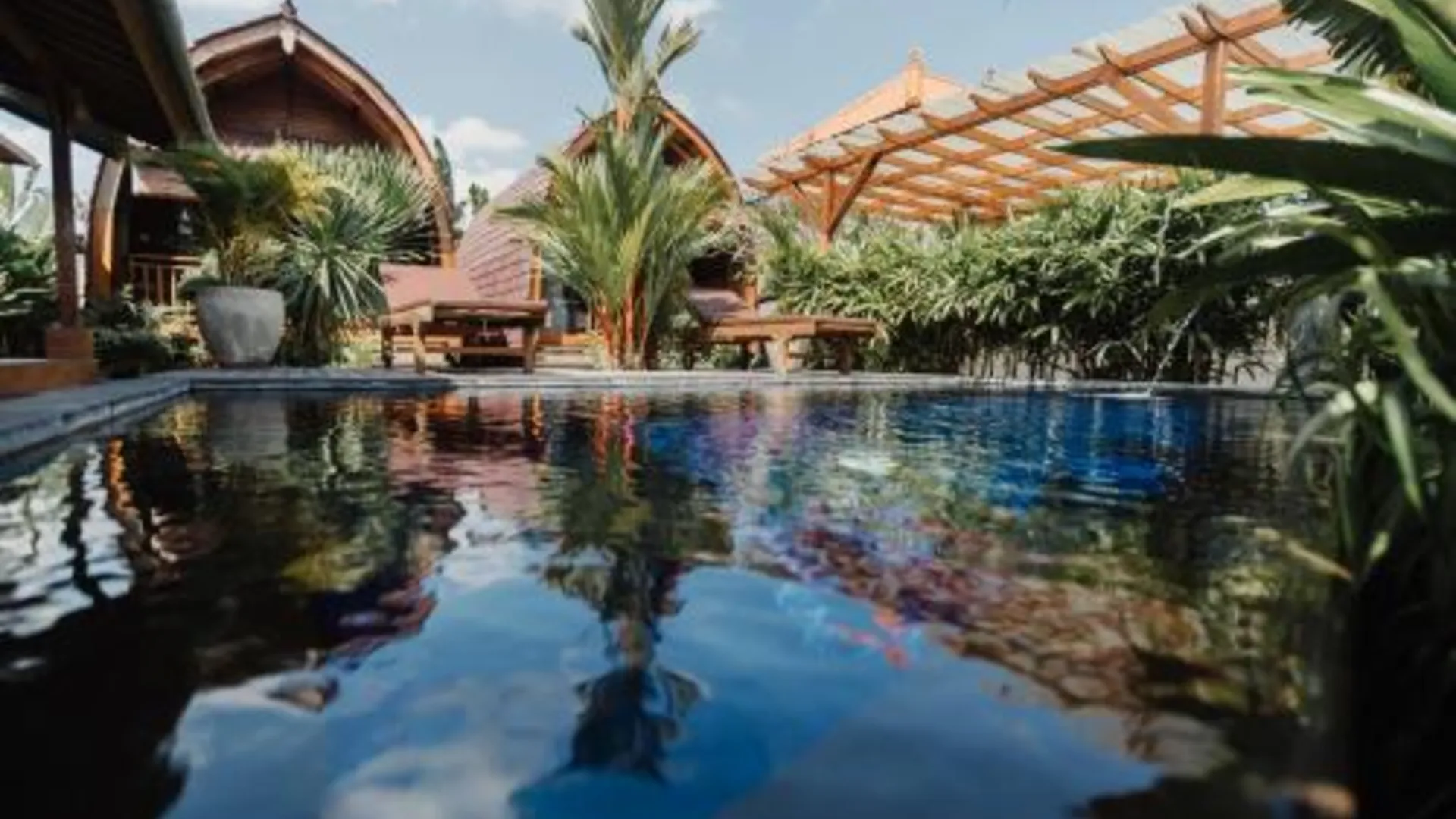 발리 Gama’s Villa 4성급 호텔 로비