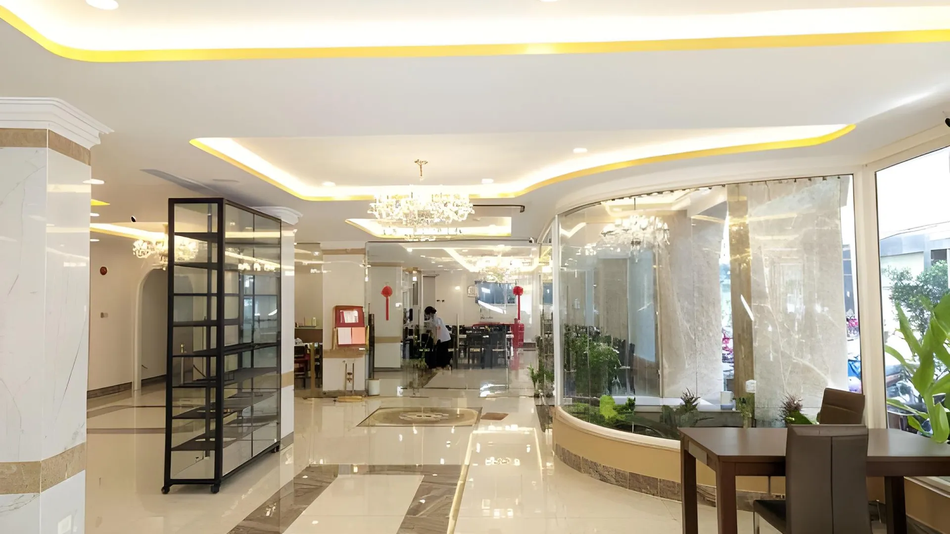호치민 동 킨 호텔 3성급 호텔 로비