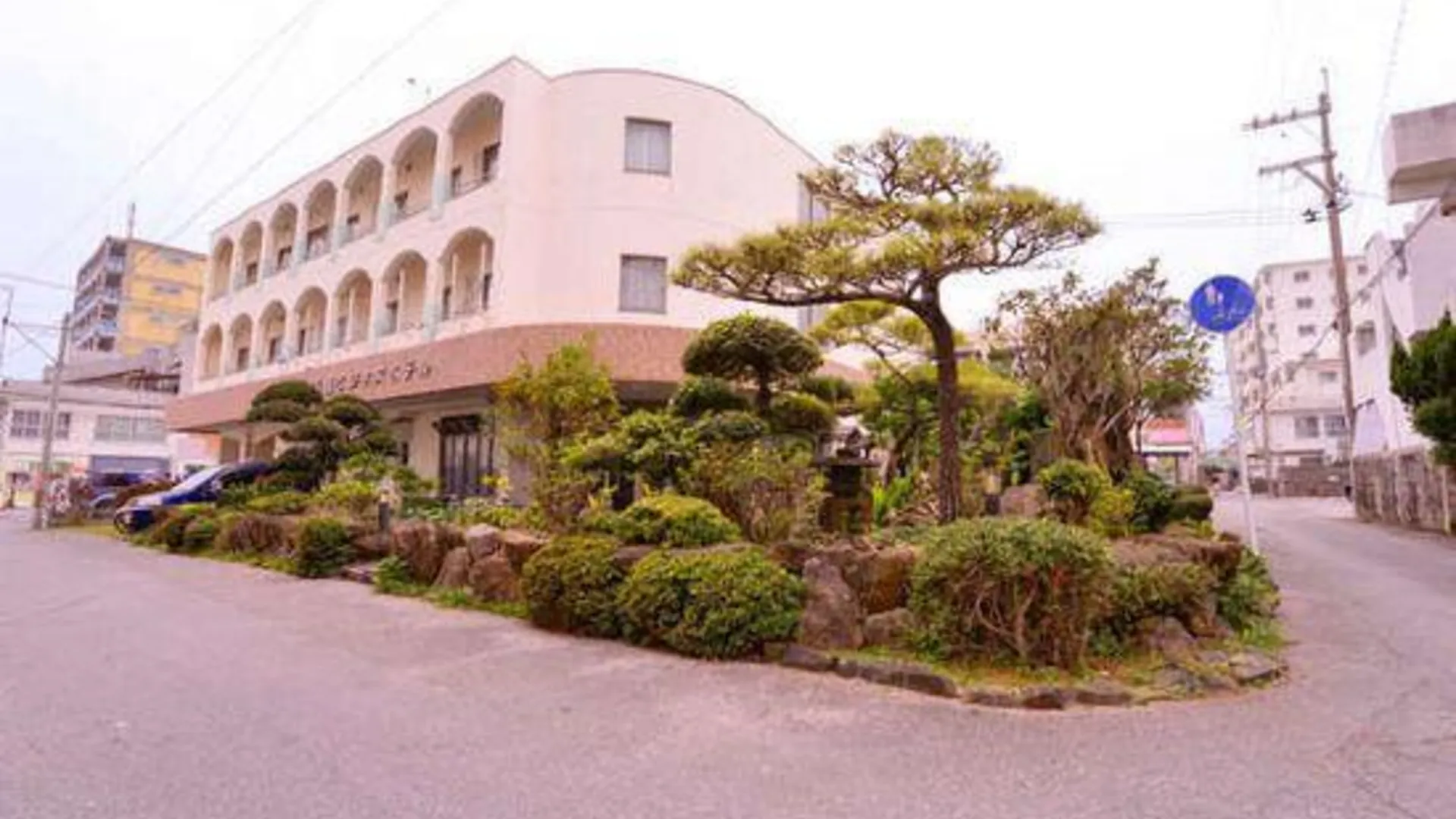 오키나와 본섬 Nago Business Hotel 2성급 호텔 수영장