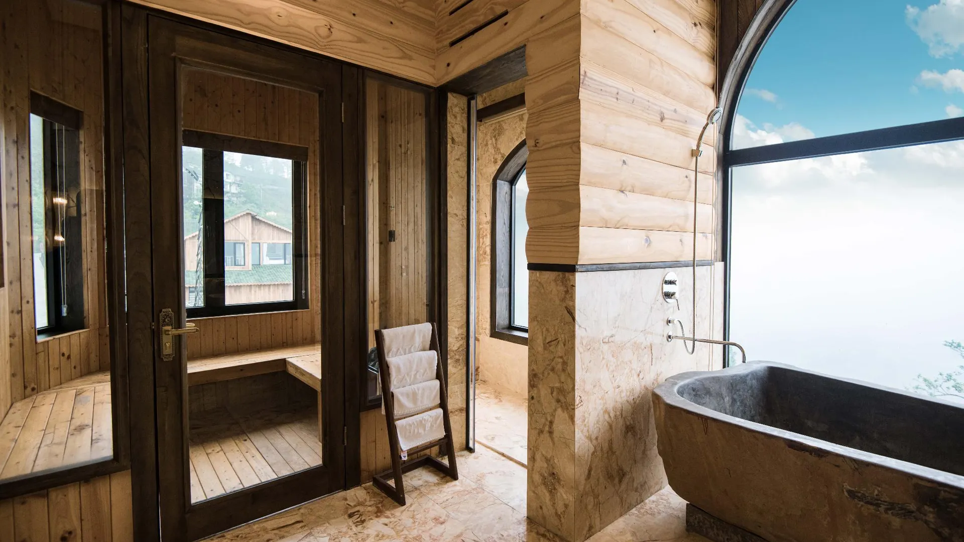 사파 사파 캣캣 힐스 리조트 앤 스파 4성급 호텔 레스토랑