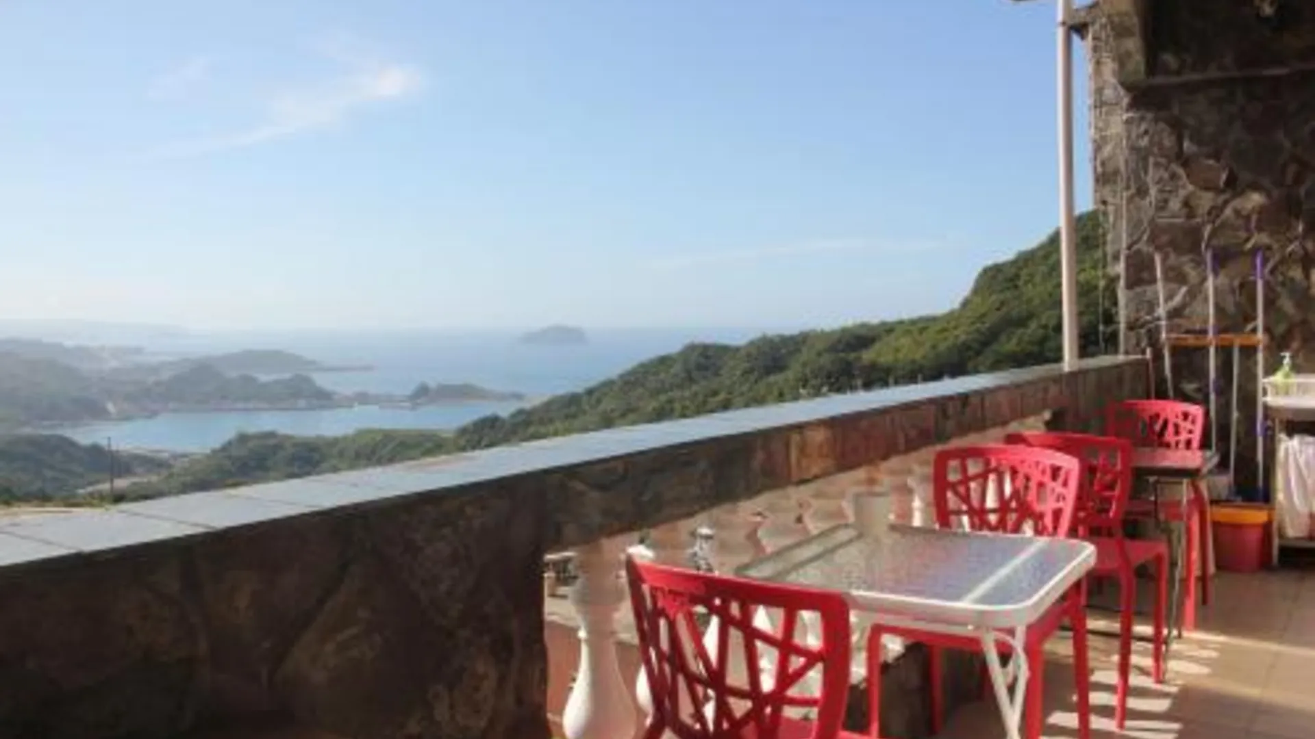 타이베이 Corner Inn九份住宿I 小角落民宿I 機車租借I日夜間導覽 3성급 게스트하우스 로비