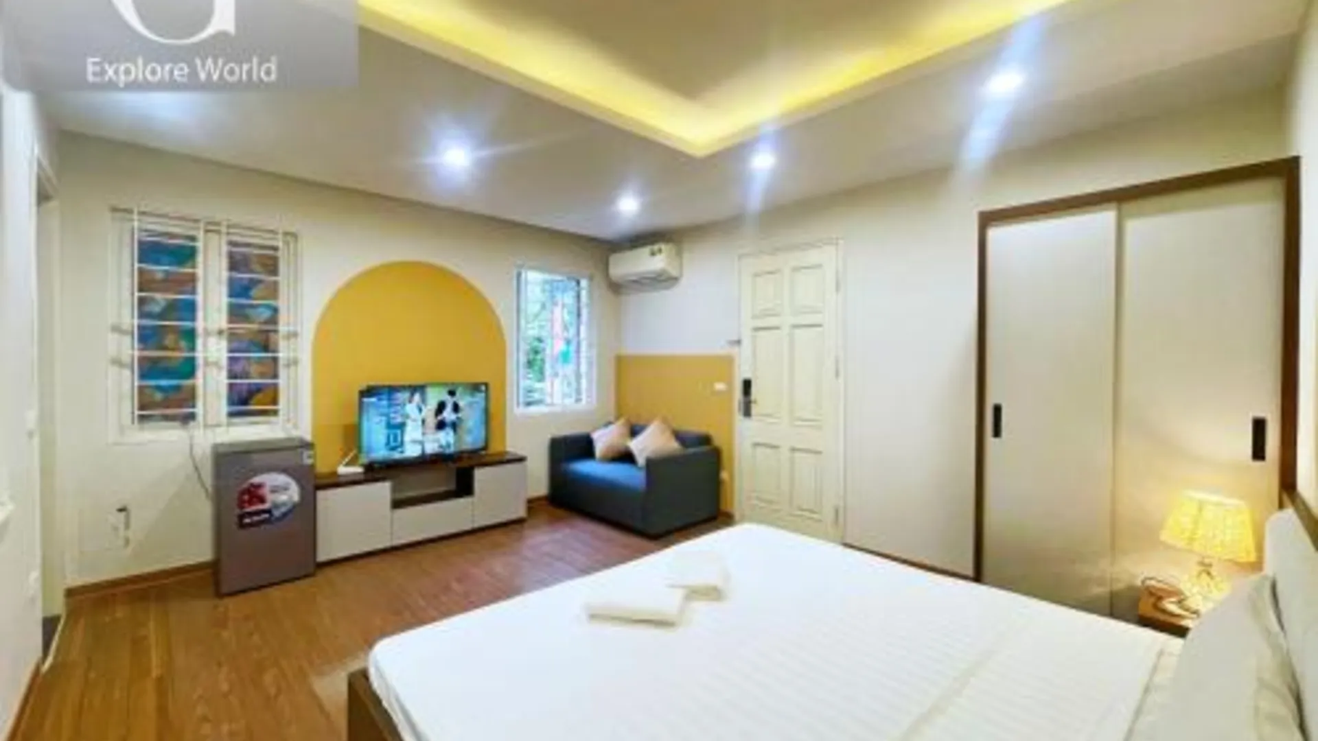 하노이 웨스트 레이크 홈즈 3성급 호텔 객실