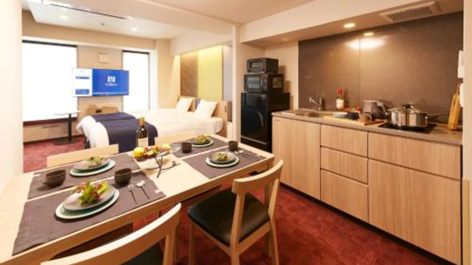 교토 먼데이 아파트 프리미엄 교토 스테이션 4성급 호텔 수영장