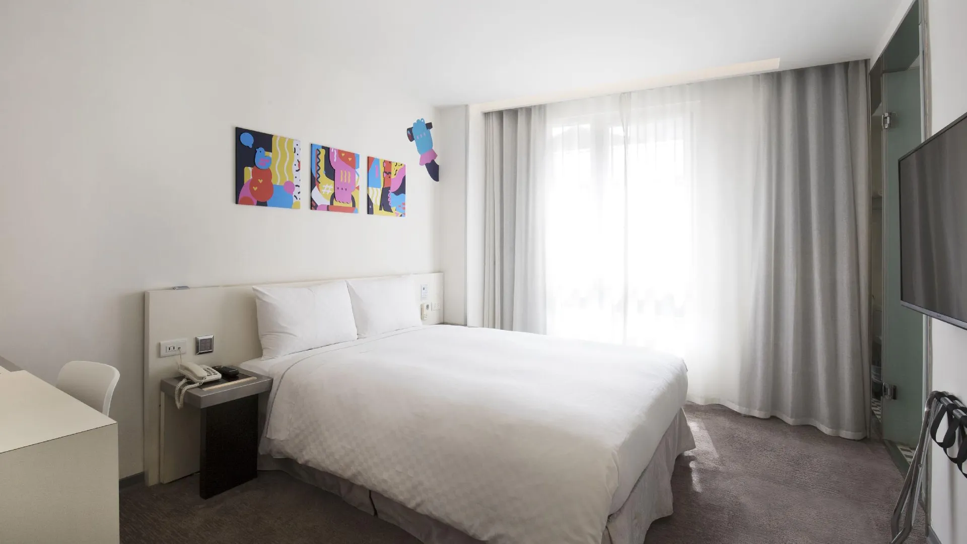 타이베이 시티인 호텔 타이베이 역 브랜치 II 3성급 호텔 객실