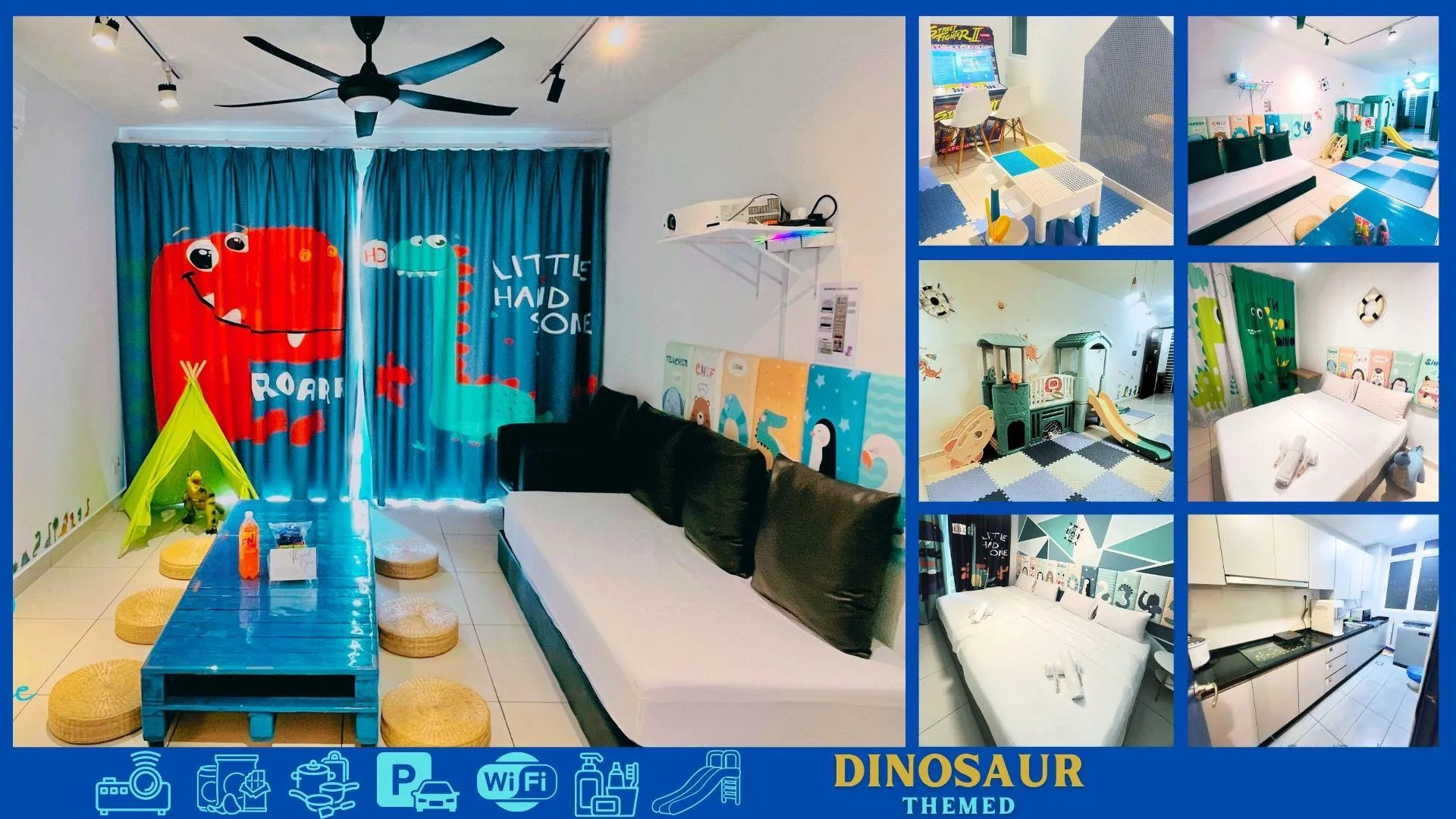 조호바루 / 조호르바루 테브라우의 아파트먼트 (1058m², 침실 2개, 프라이빗 욕실 3개) 4성급 싱글룸 객실