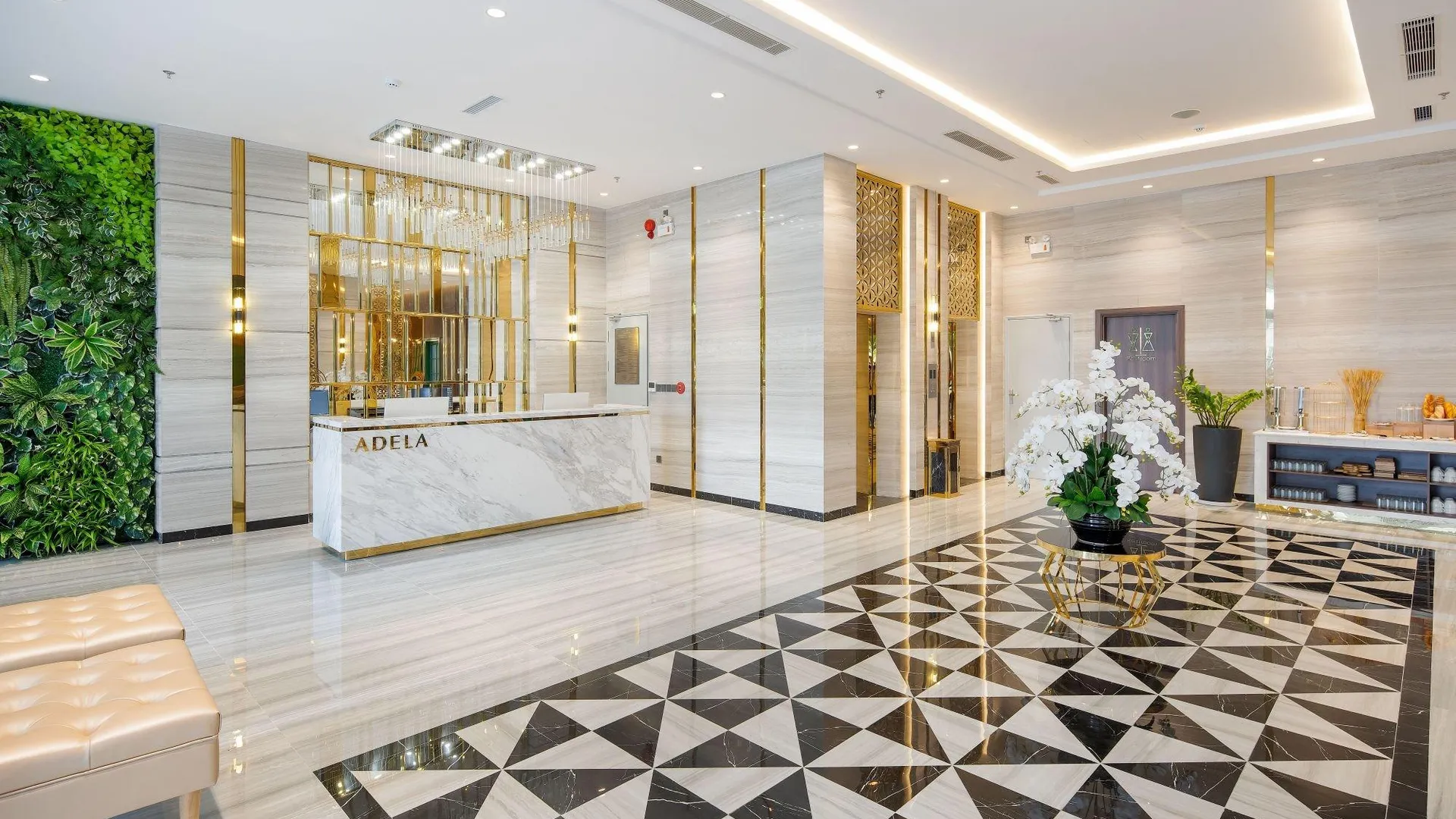 다낭 아델라 부티크 호텔 4성급 호텔 로비