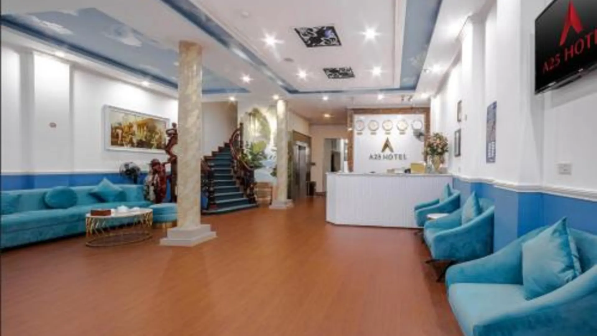 하노이 A25 호텔 - 185 - 187 로득 3성급 호텔 로비