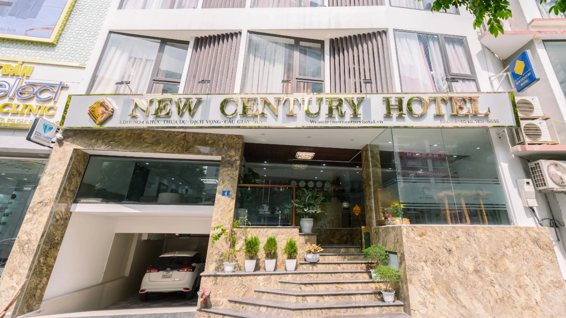 하노이 뉴 센추리 호텔 꺼우저이 3성급 호텔 수영장