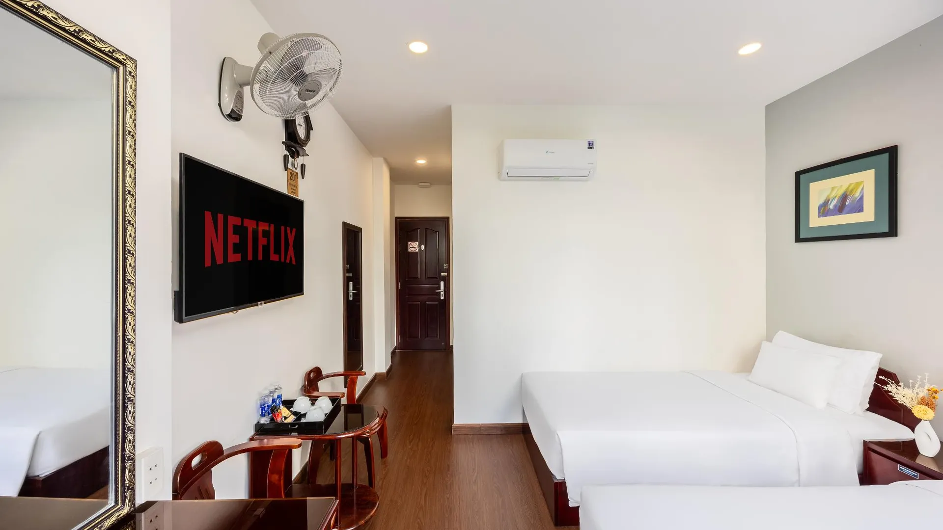 호치민 A25 호텔 - 25 쯔엉 딘 2성급 호텔 객실