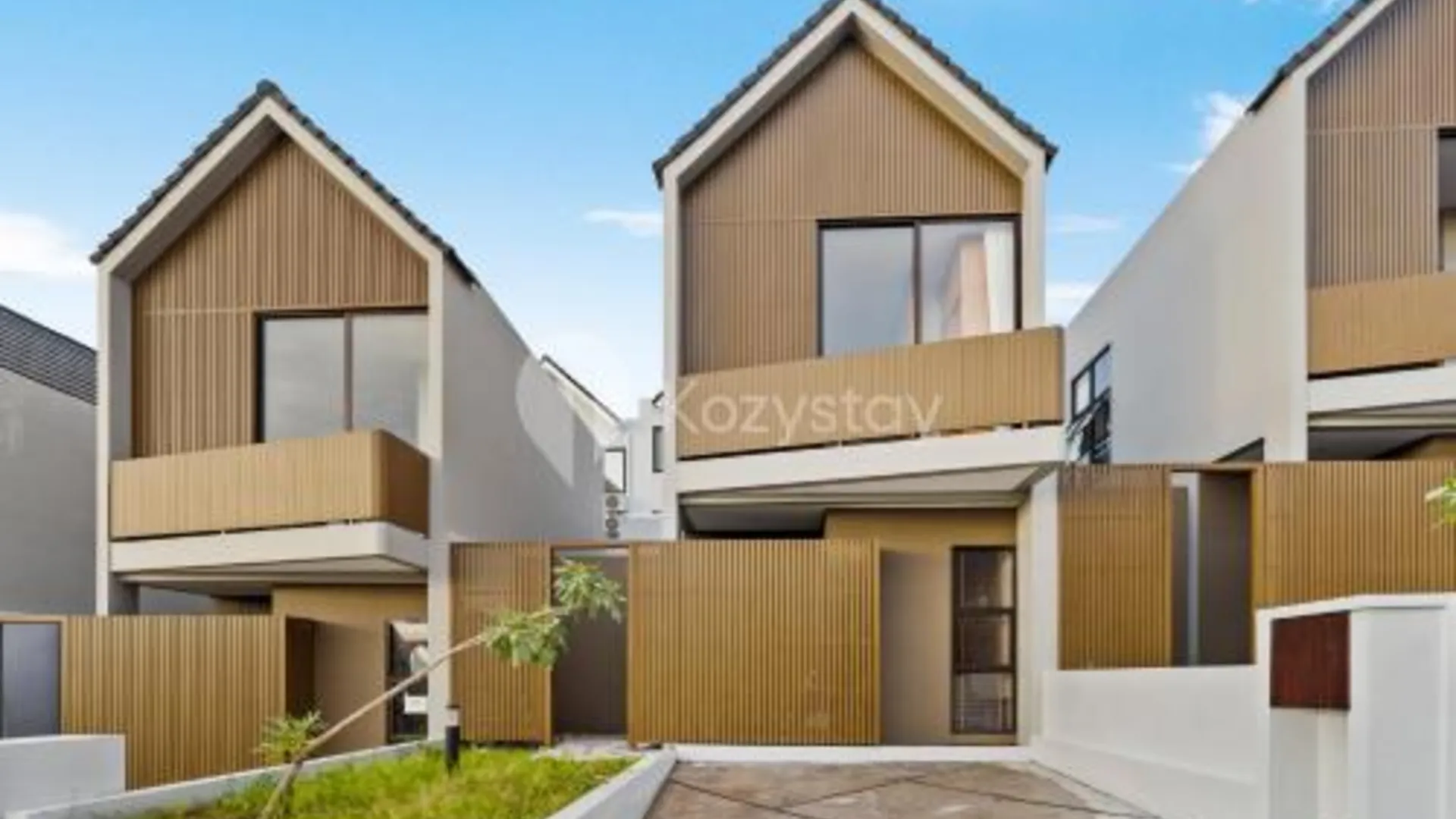 발리 울루와투의 빌라 (105m², 침실 3개, 프라이빗 욕실 2개) 4성급 게스트하우스 수영장