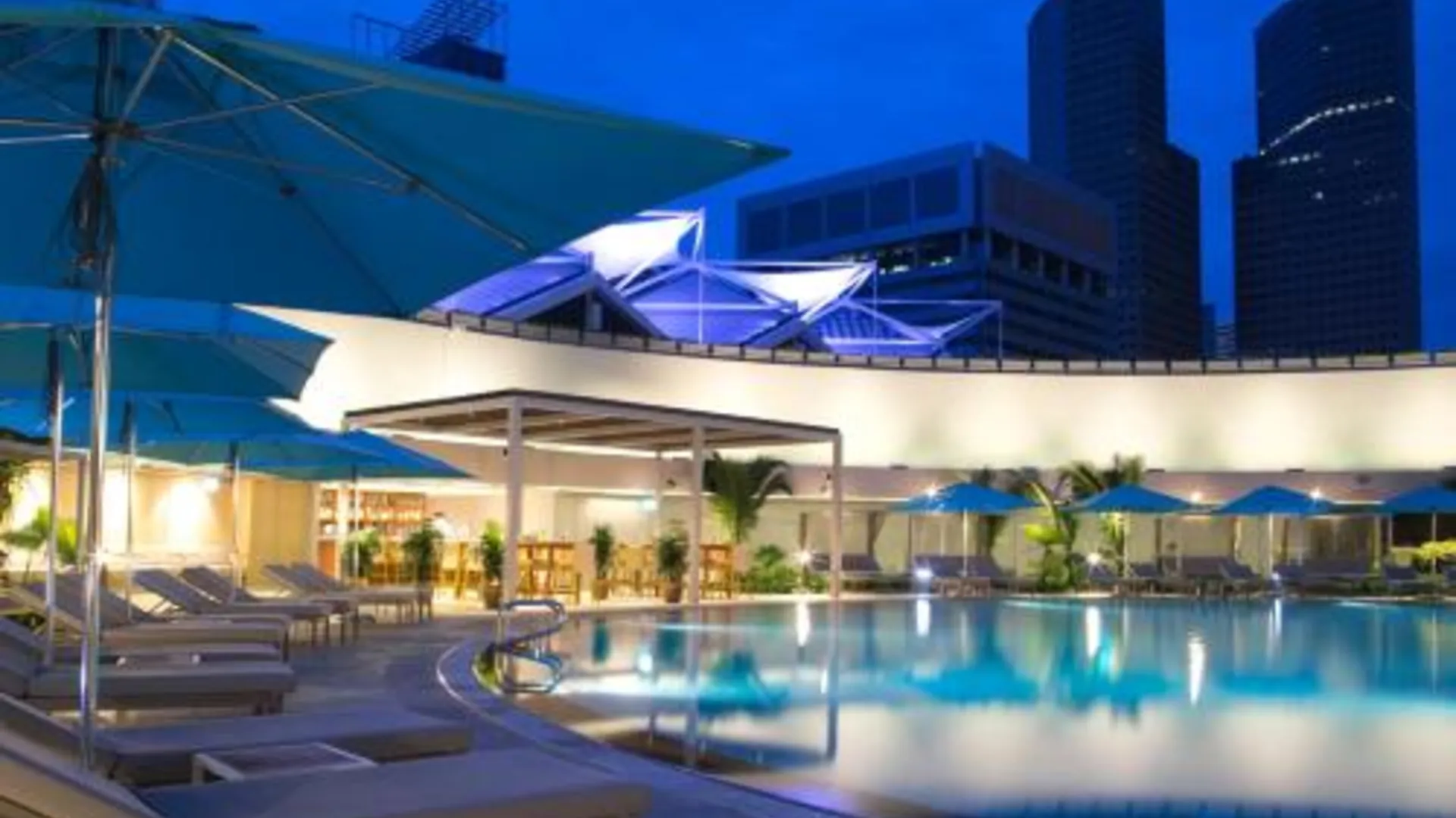 싱가포르 팬 퍼시픽 싱가포르 5성급 호텔 로비