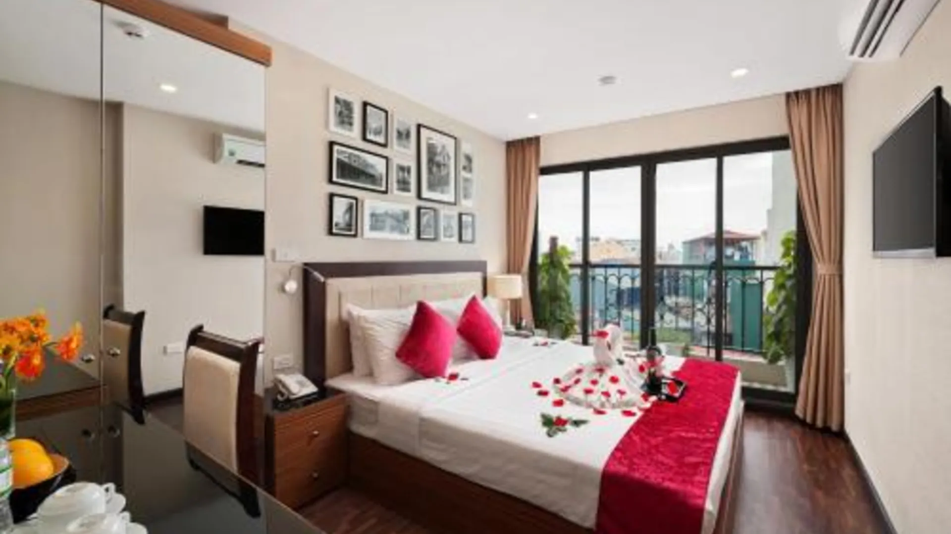 하노이 골든 문 스위트 호텔 3성급 호텔 스위트룸