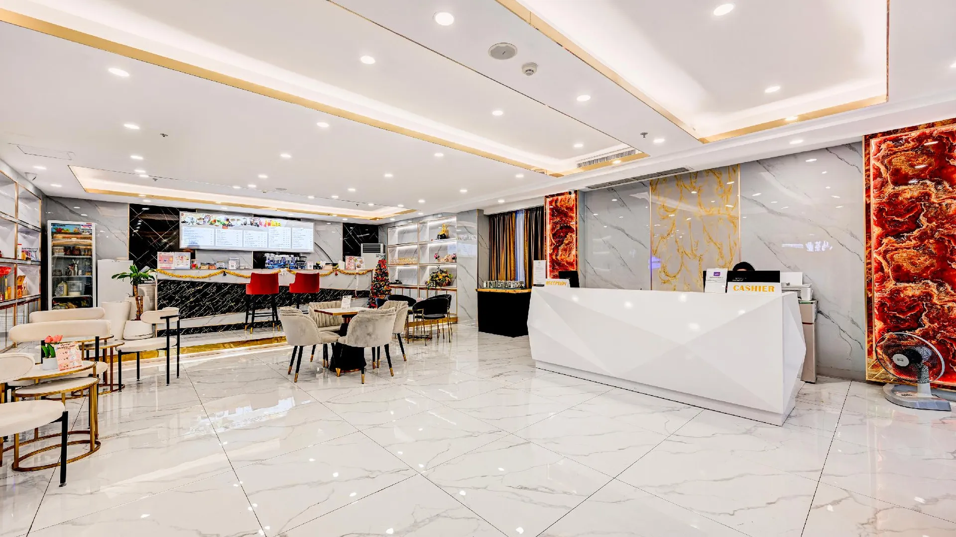 방콕 팔레트 더 트래블러스 호텔 방콕 3성급 호텔 로비