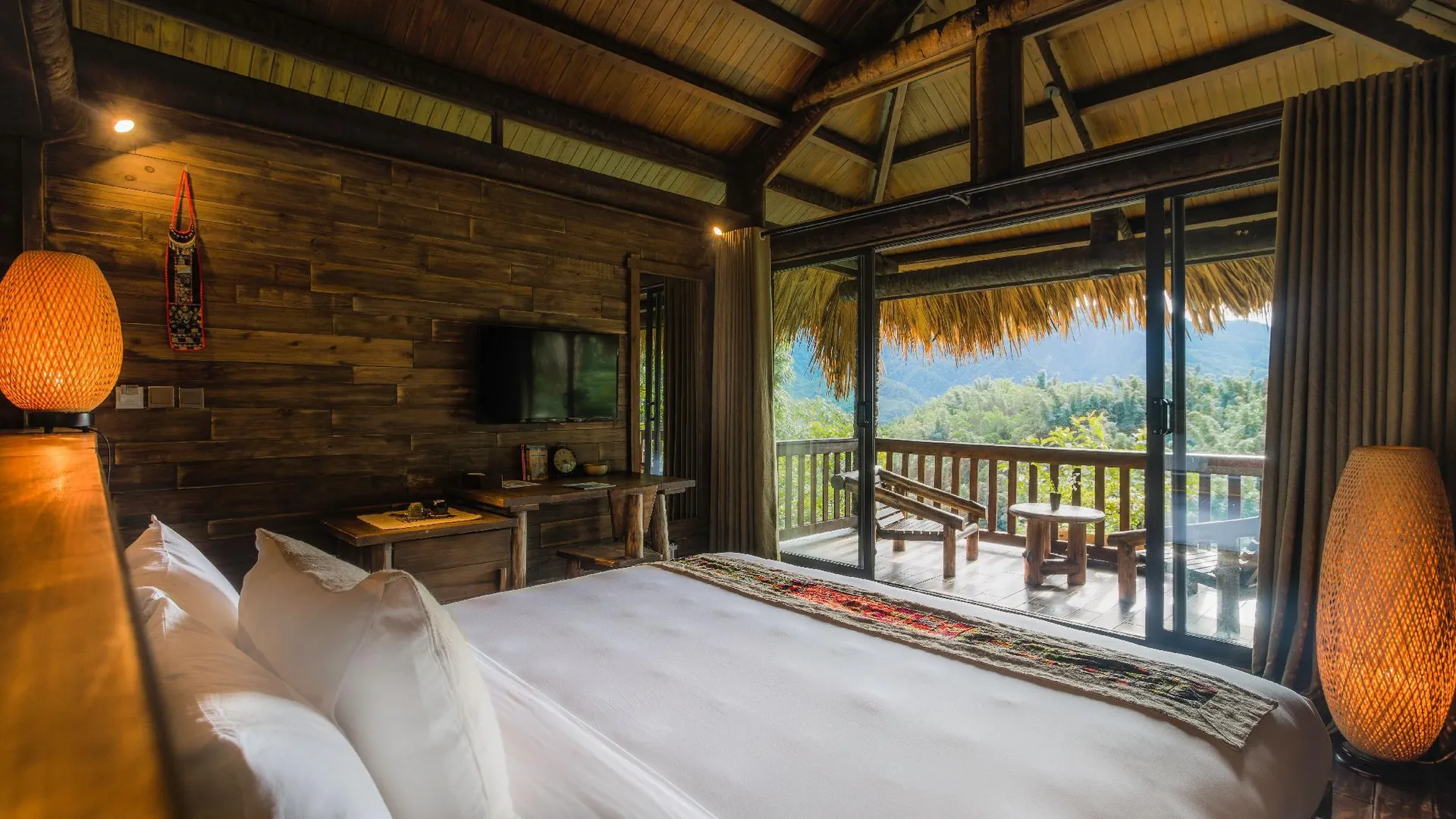 사파 사파 제이드 힐 리조트 앤 스파 4성급 호텔 전망