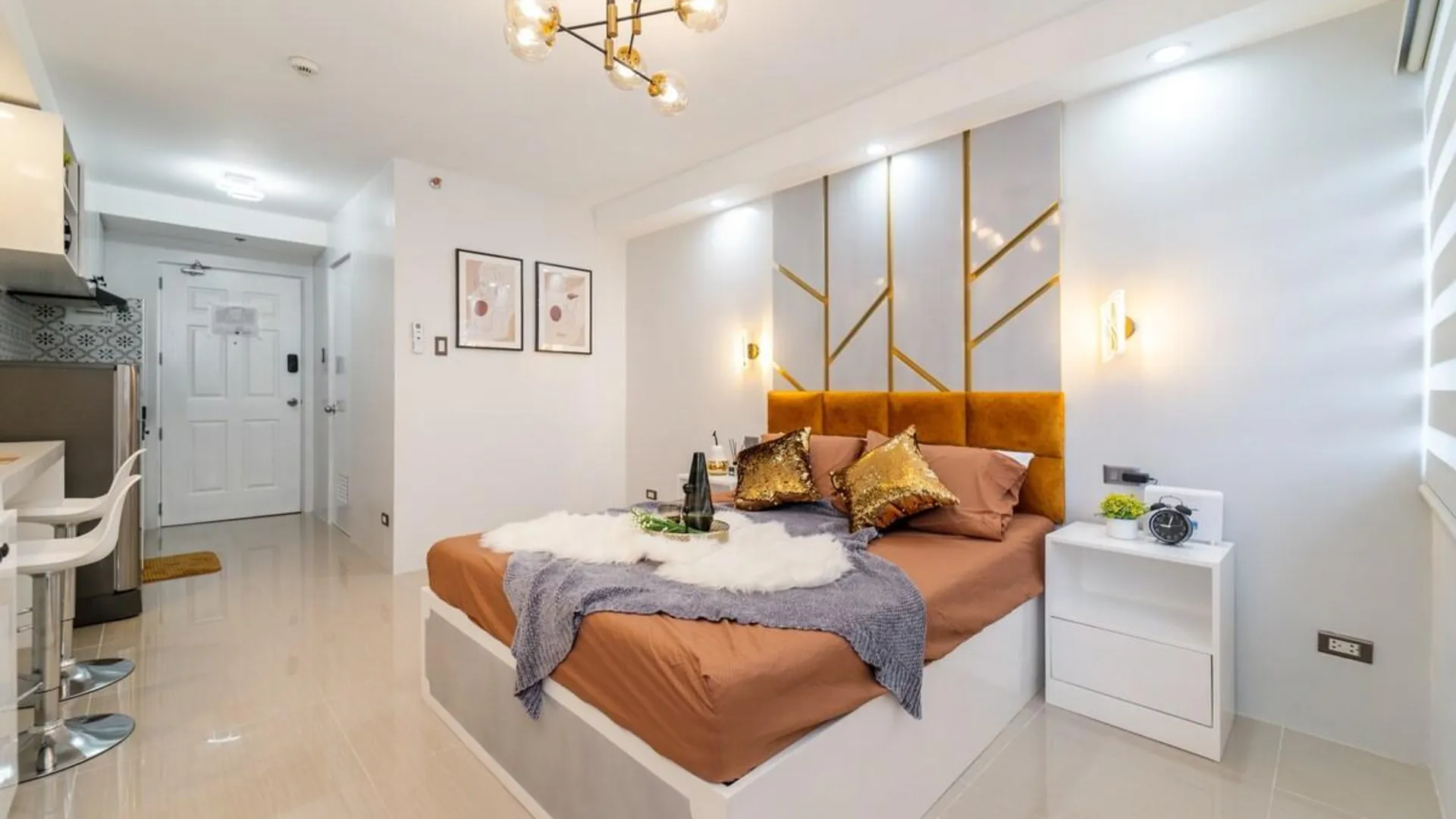 세부 세부 시티의 아파트먼트 (25m², 침실 1개, 프라이빗 욕실 1개) 4성급 싱글룸 객실