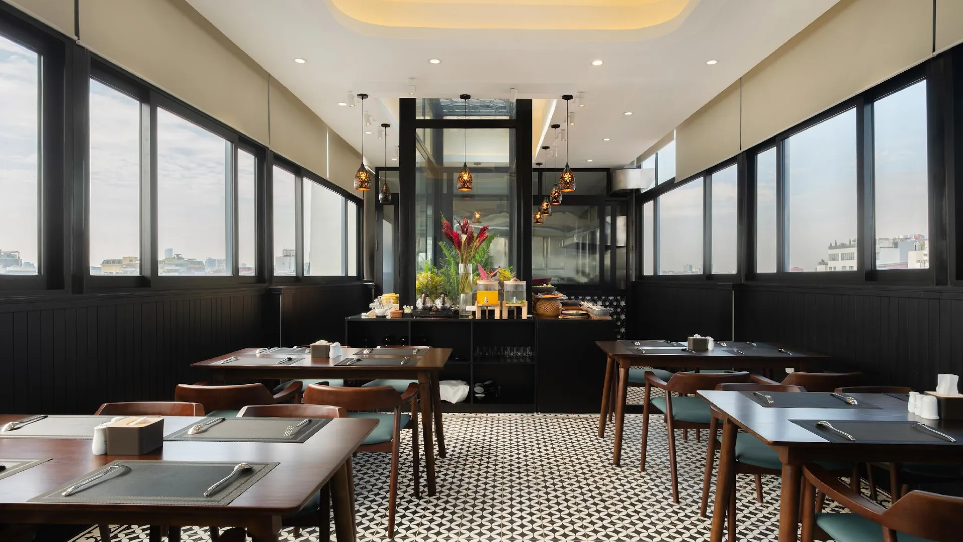 하노이 하노이 블리스 호텔 4성급 호텔 전망