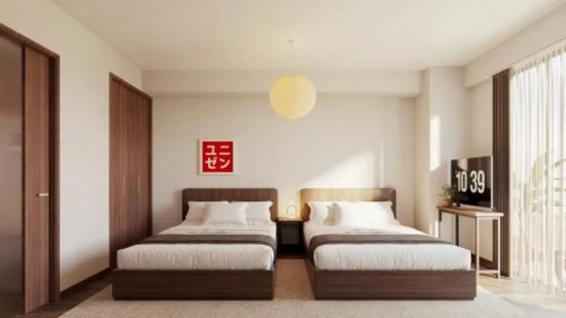 오사카 Unizen大国町店 4성급 싱글룸 객실