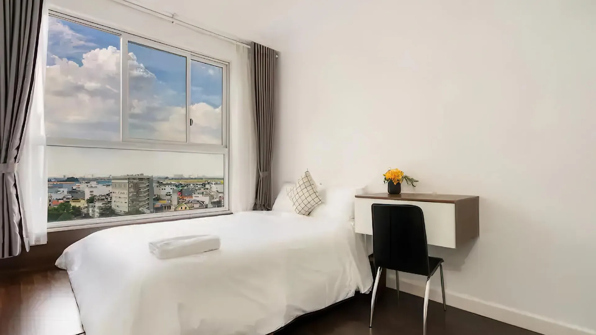 호치민 골든 맨션 비스타 스위트 아파트먼트 5성급 호텔 전망