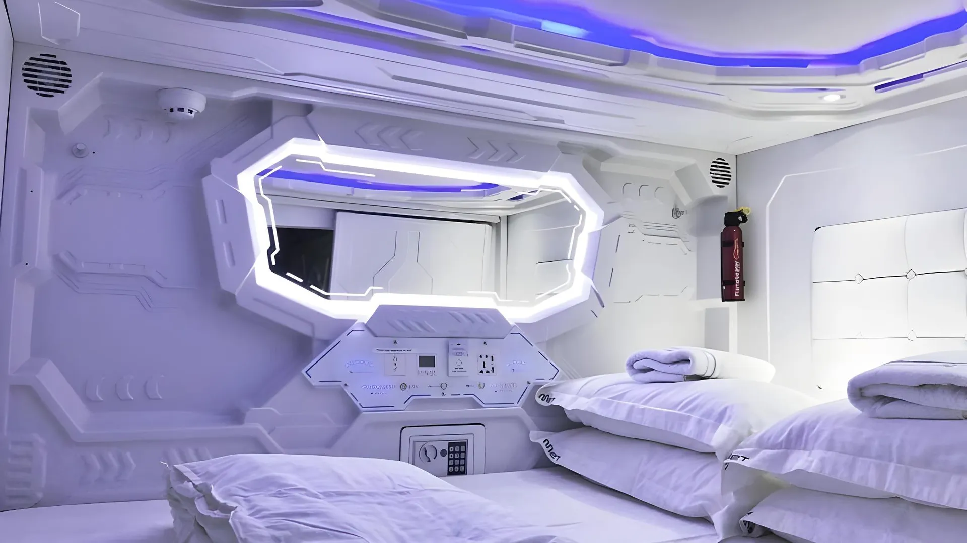 방콕 MET 어 스페이스 포드 @ 프롬퐁 1성급 호텔 스위트룸